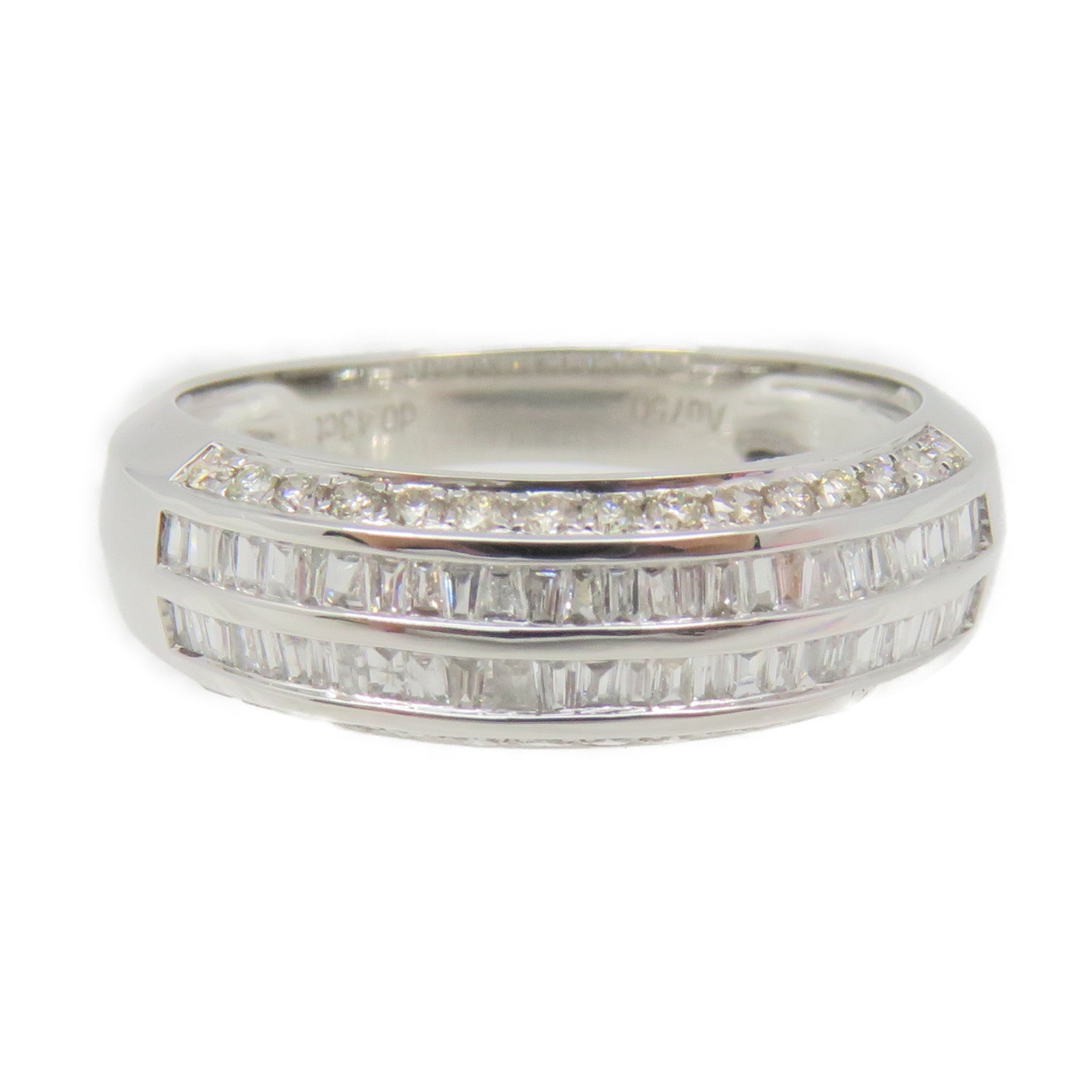 JEWELRY 18K白金/0.930ct鑽石Diamond Ring戒指US#7.5