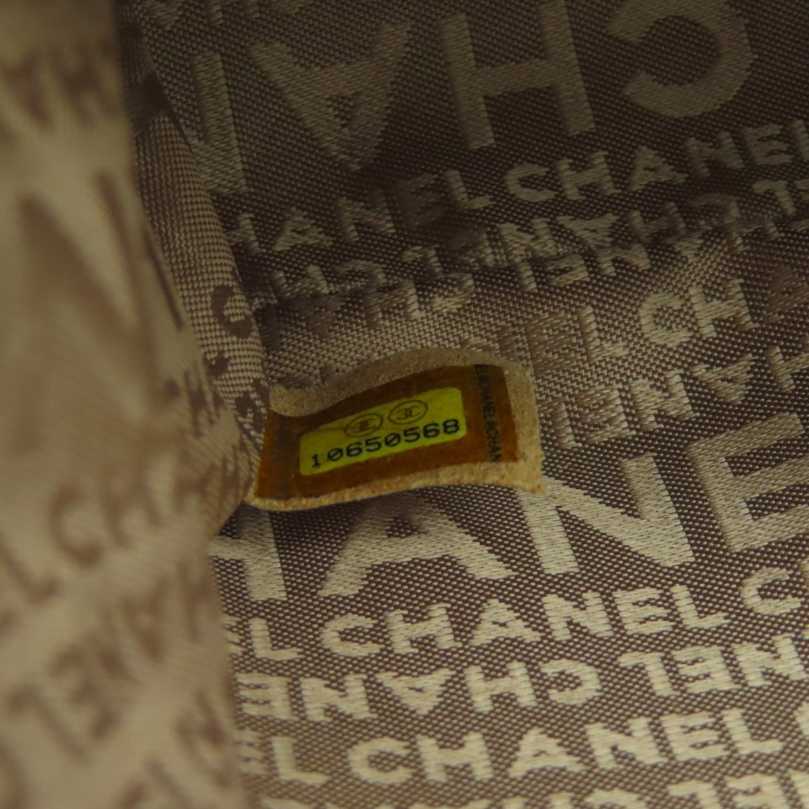 CHANEL 【激減優惠】牛皮皮革Chain Shoulder銀扣肩背袋啡色