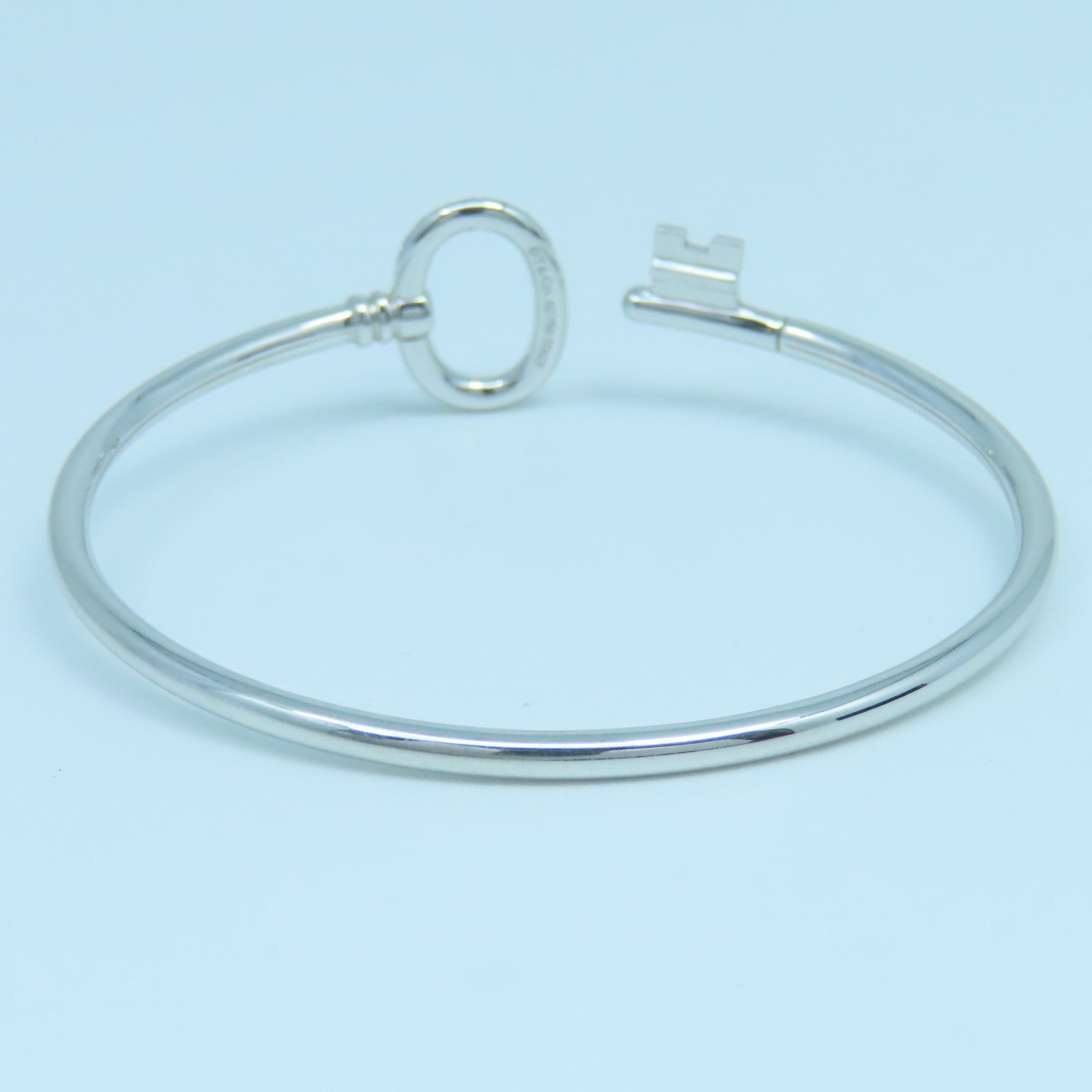 TIFFANY＆CO 【激減優惠】18K白金Key Wire手鐲