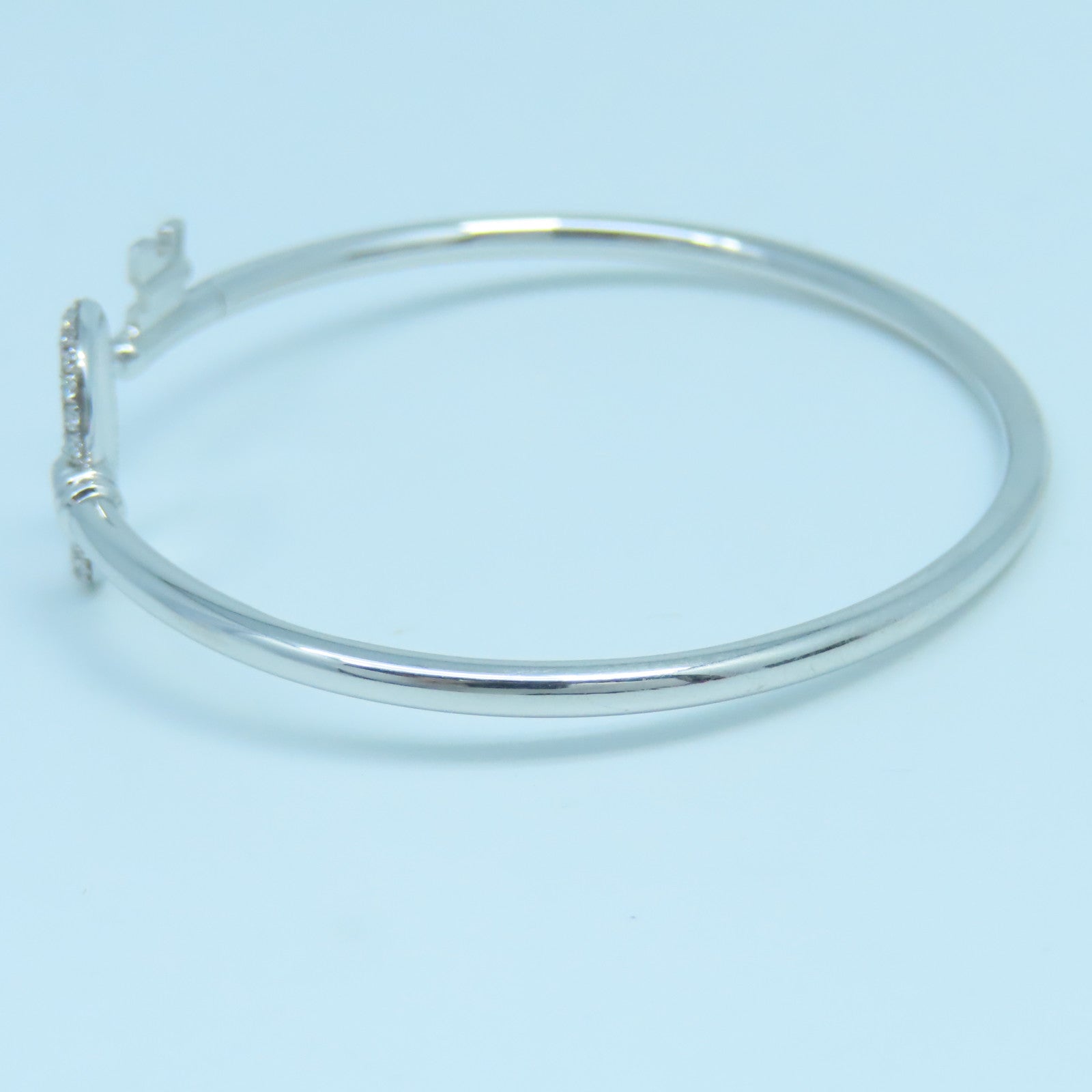 TIFFANY＆CO 【激減優惠】18K白金Key Wire手鐲