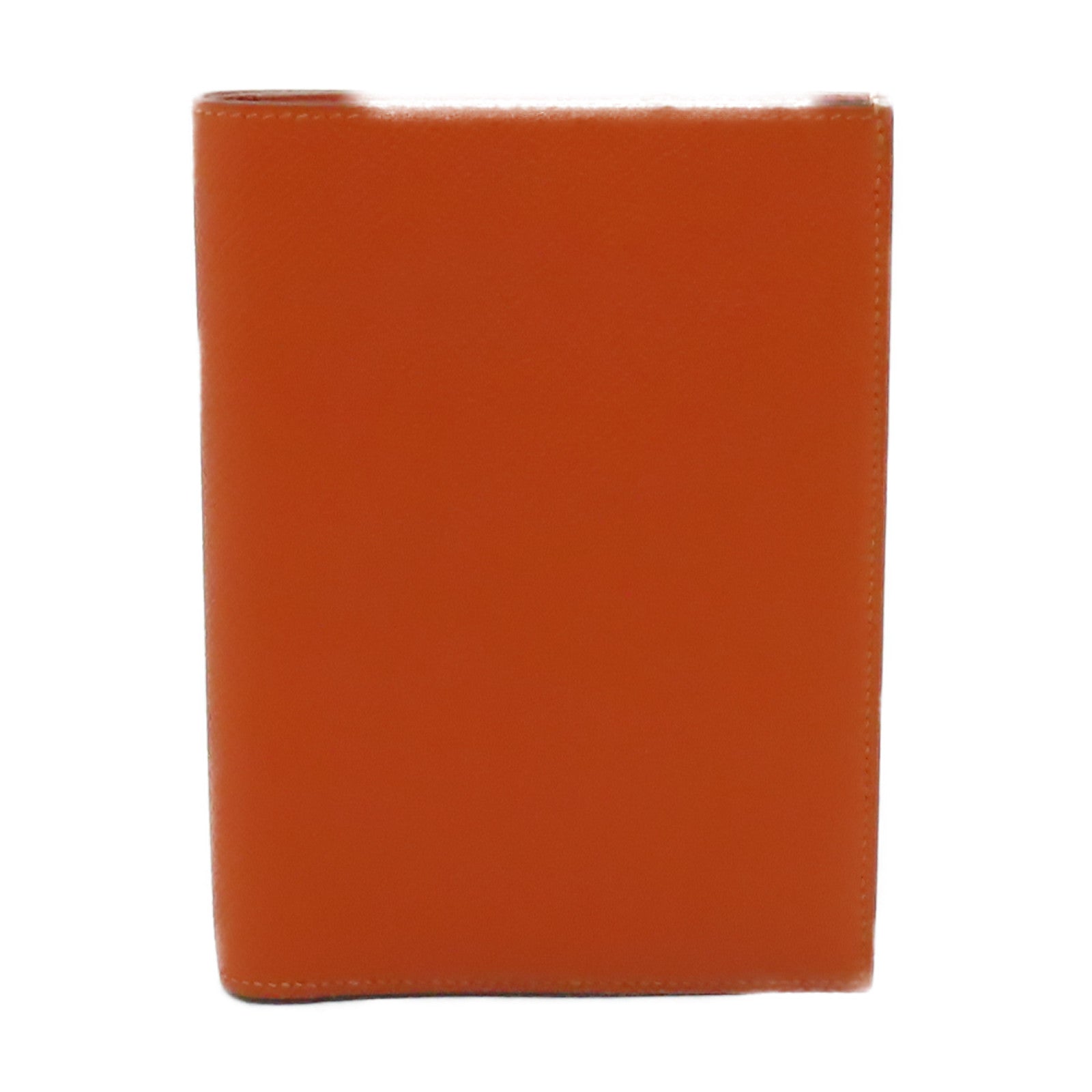 HERMES Epsom皮革Travel Case护照套橙色