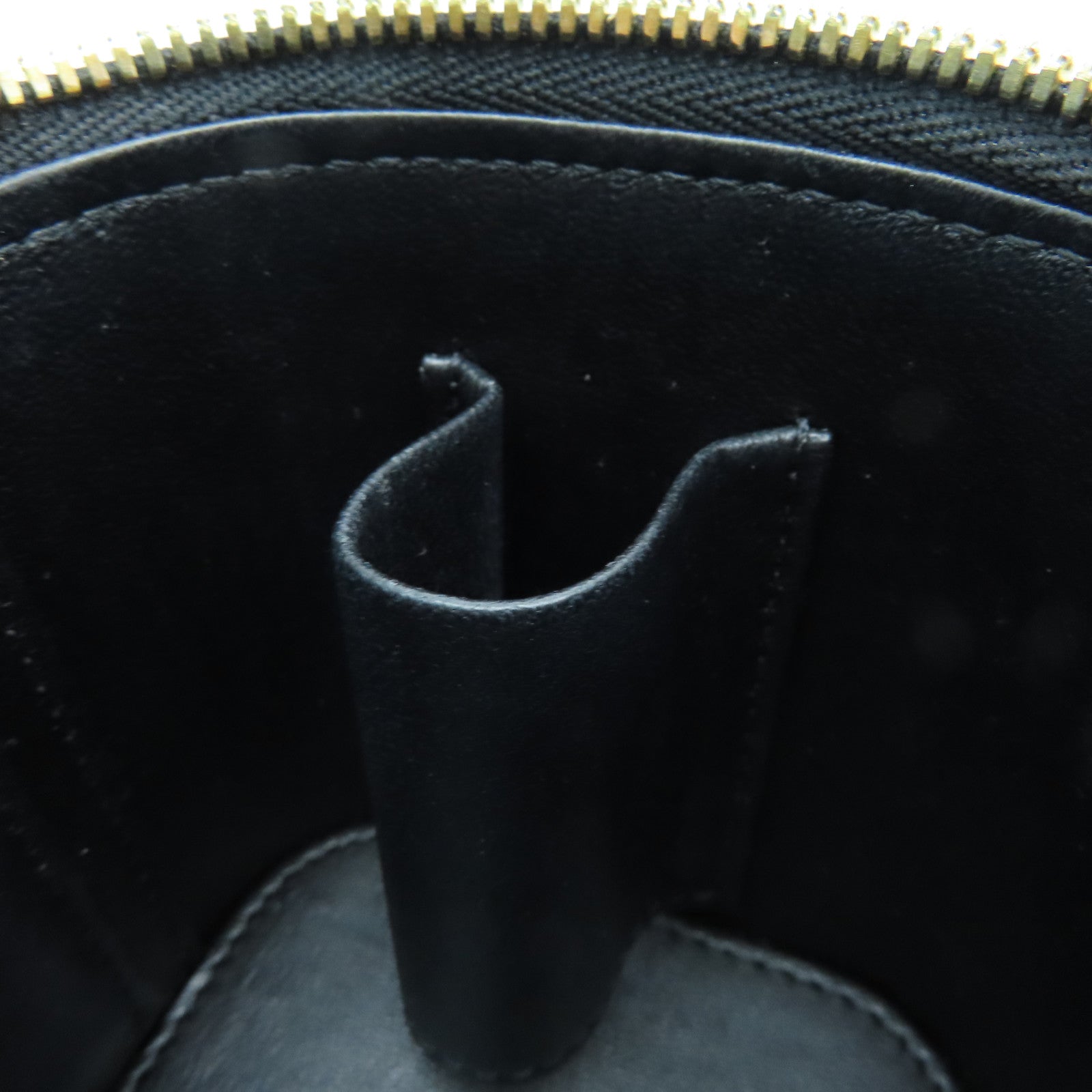 CHANEL rhombic sheepskin leather Chain Shoulder Bag gold buckle chain shoulder bag black