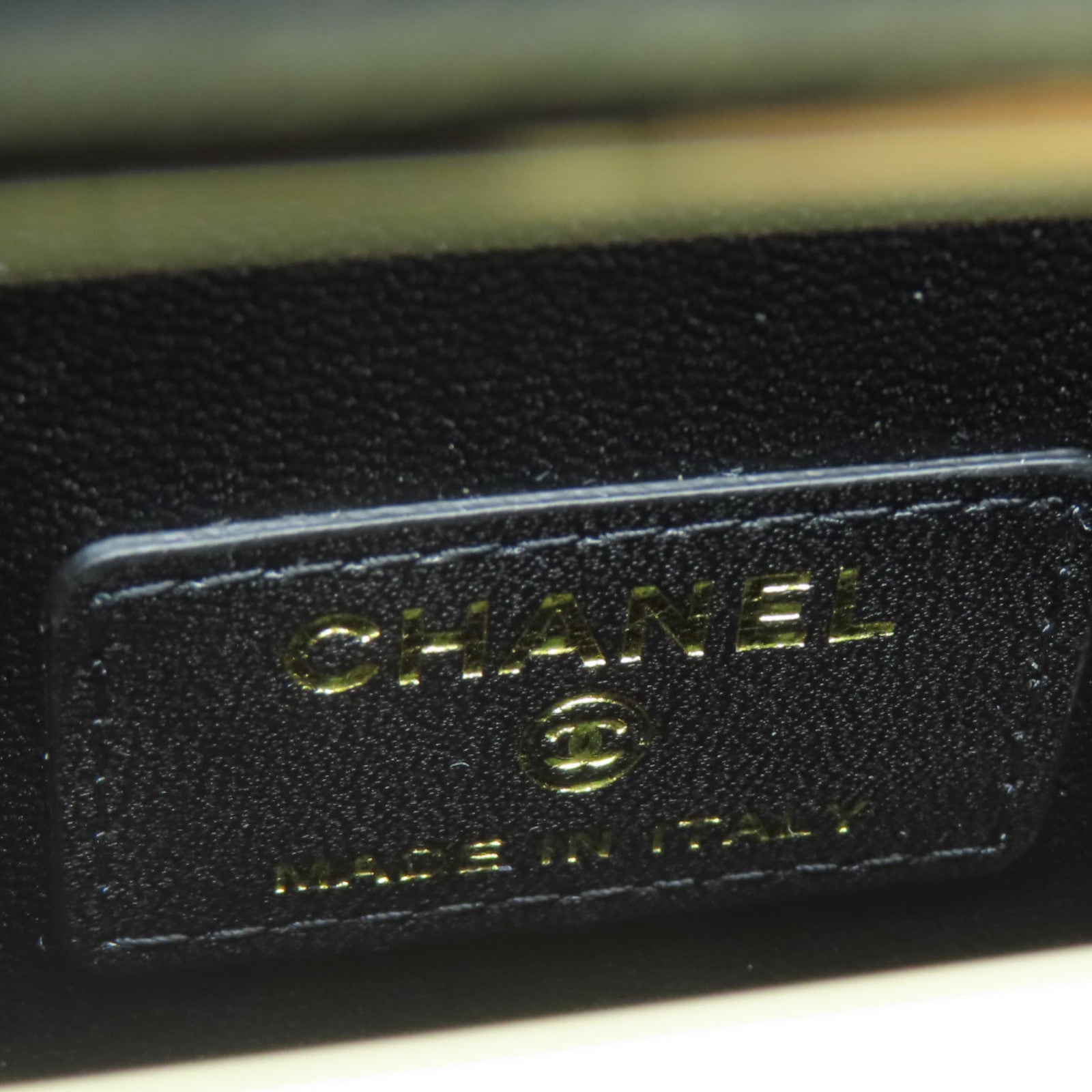 CHANEL 【激减优惠】菱格Caviar皮革Chain Shoulder Bag金扣肩背袋黑色
