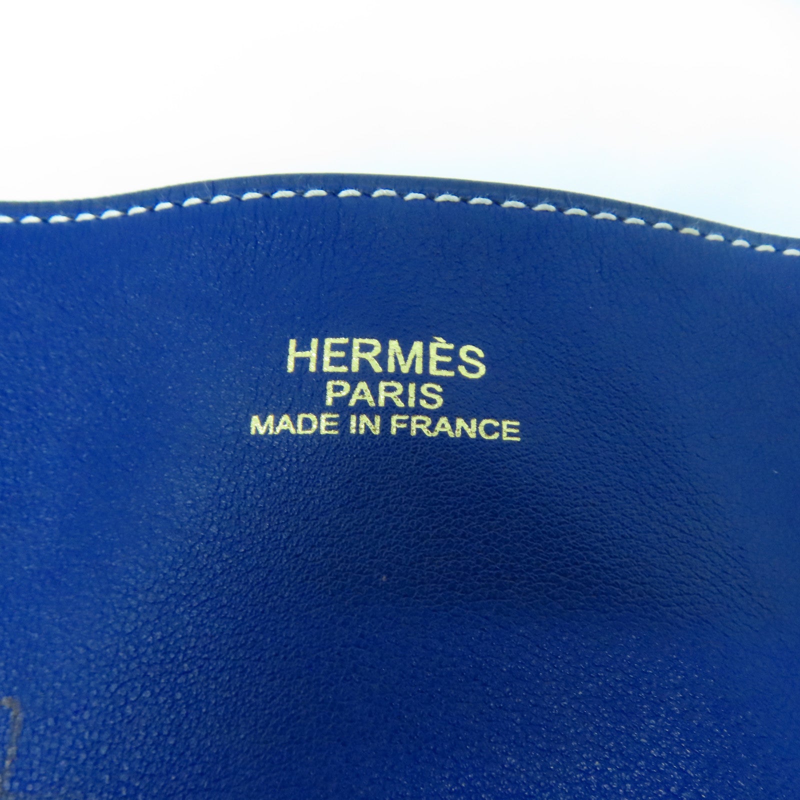 HERMES Swift皮革Double Sens肩背袋藍色/紫色