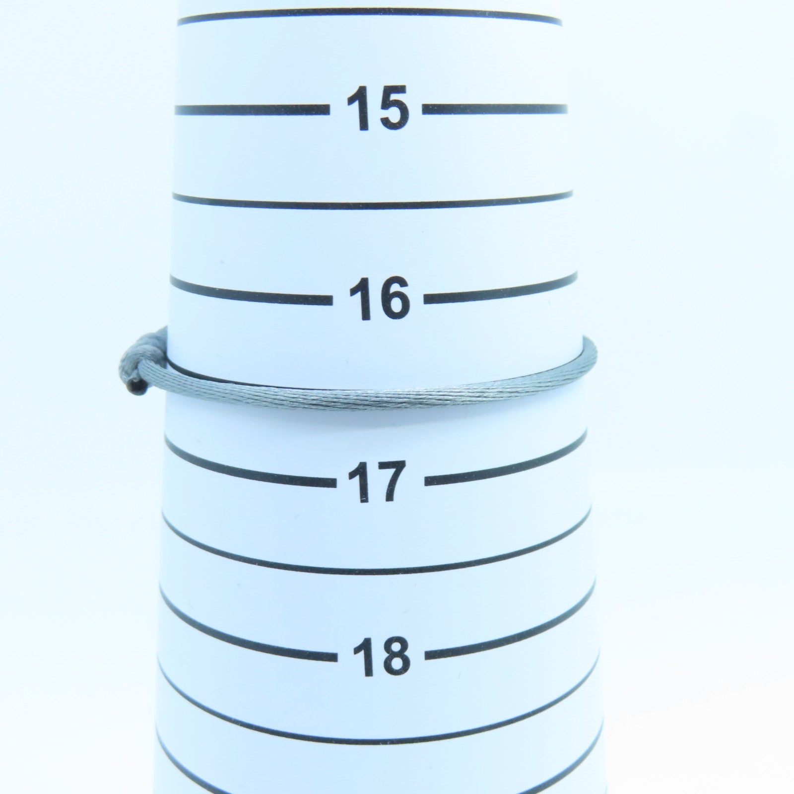 CARTIER 18K白金Trinity手鏈灰色銀色