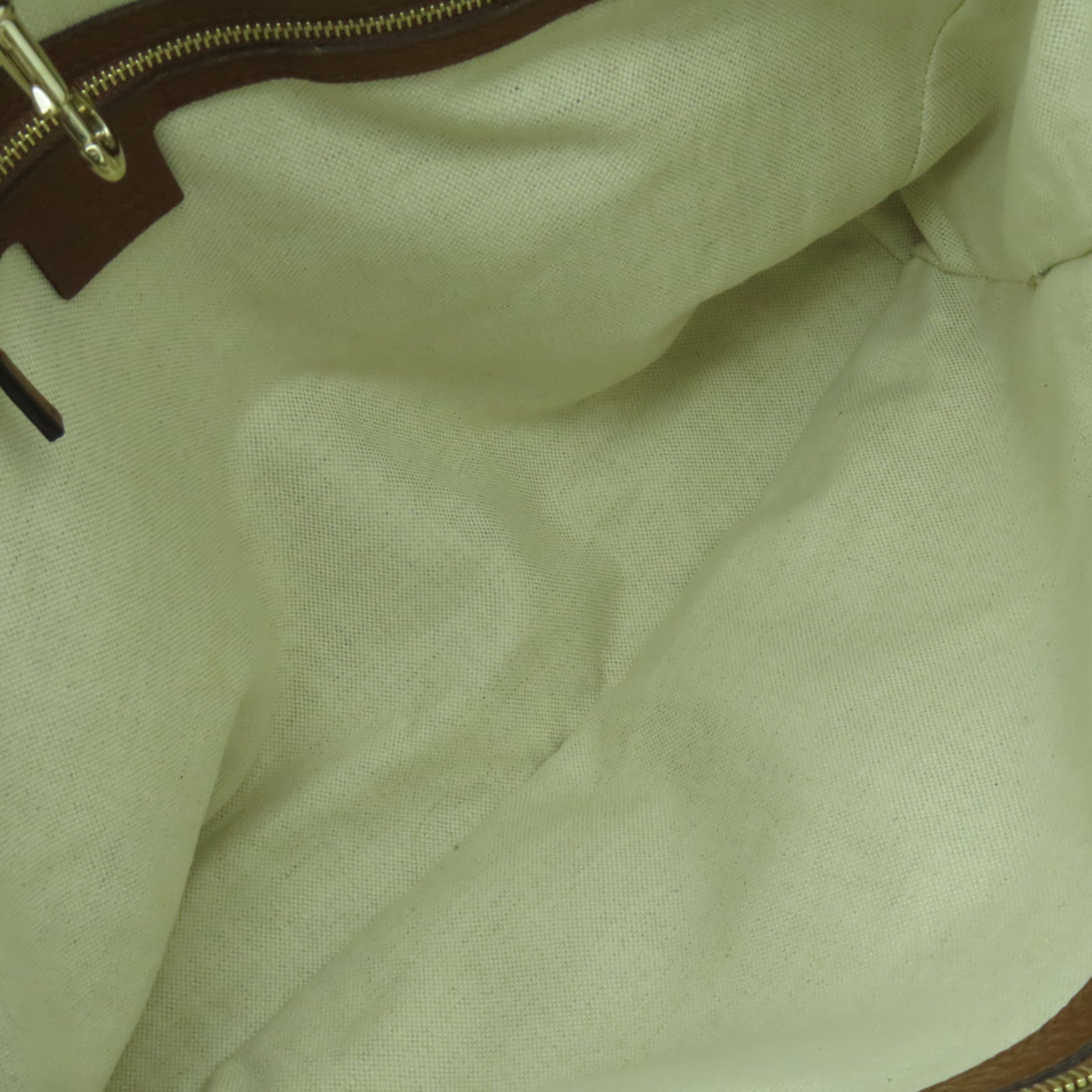 GUCCI 牛皮皮革Tote Bag金扣肩背袋啡色