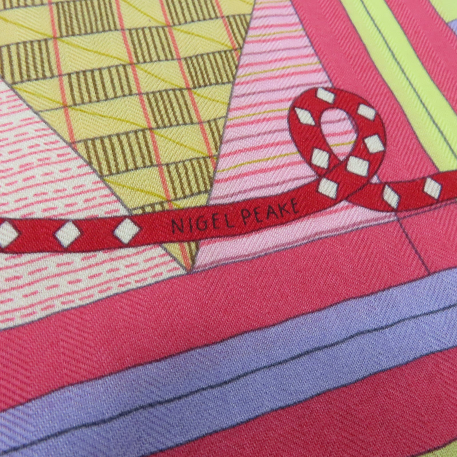 HERMES 羊絨/絲質Shawl 140x140絲巾粉紅色
