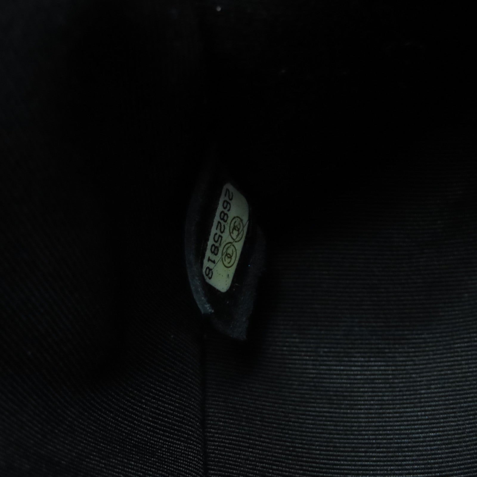 CHANEL 斜纹Boy Chanel金扣链带肩背袋黑色