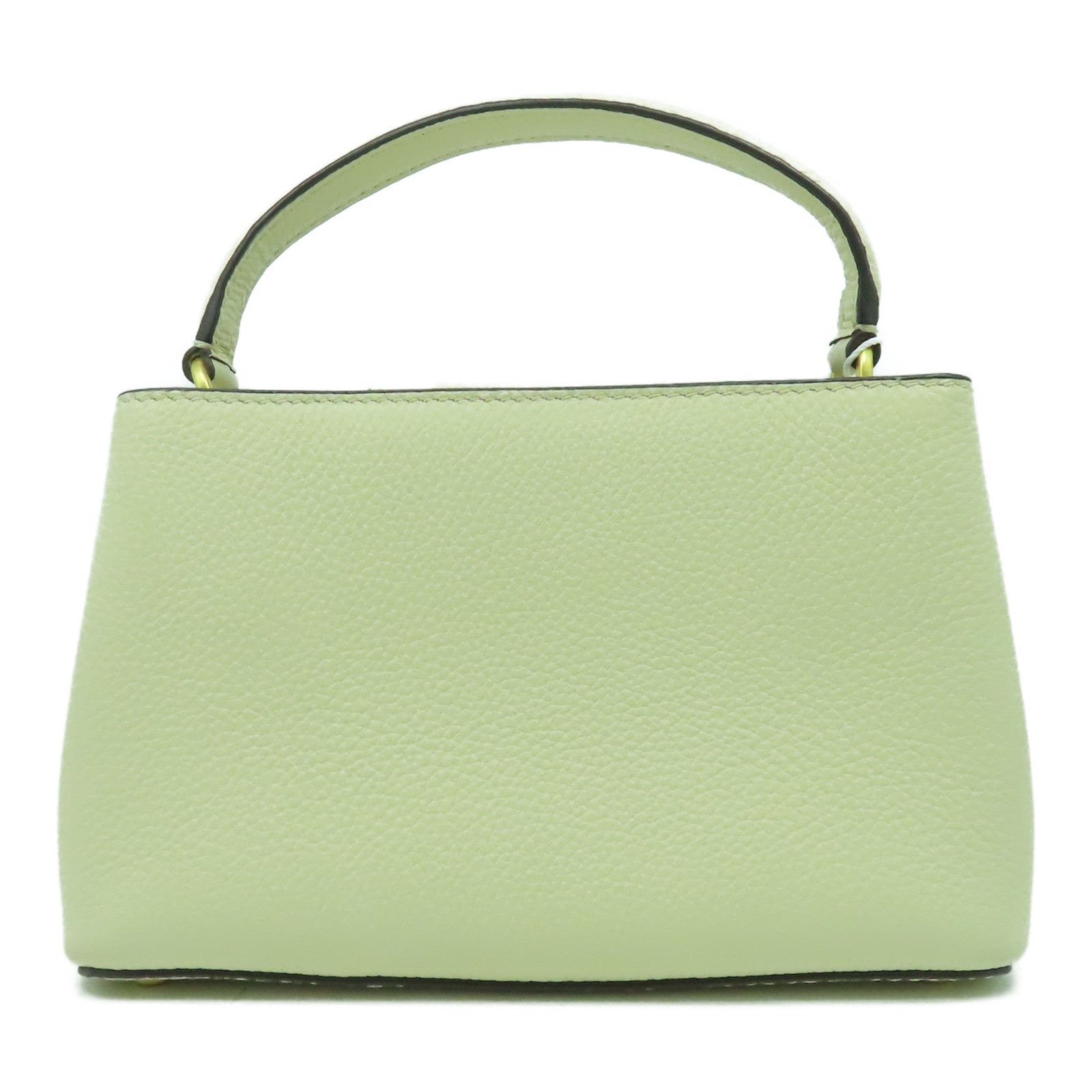 Tory Burch 牛皮皮革2way Shoulder Bag金扣手挽肩背兩用袋白色