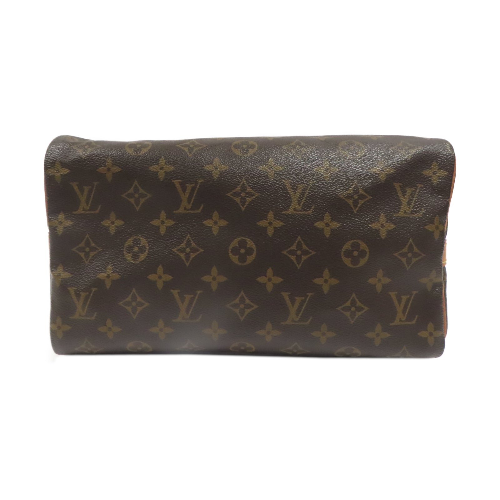 LOUIS VUITTON Monogram Speedy Bandouliere 30金扣手挽肩背兩用袋啡色