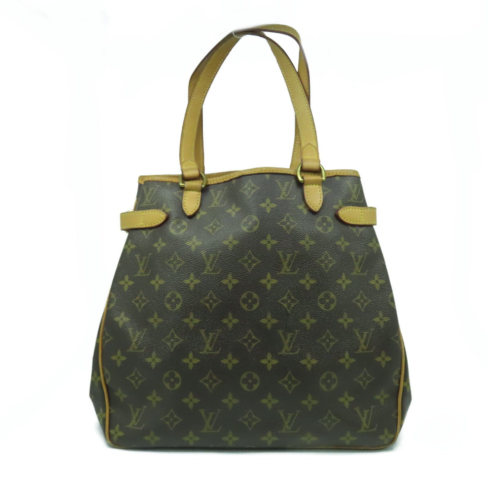 LOUIS VUITTON 【激減優惠】Monogram Batignolles Vertical金扣肩背袋啡色
