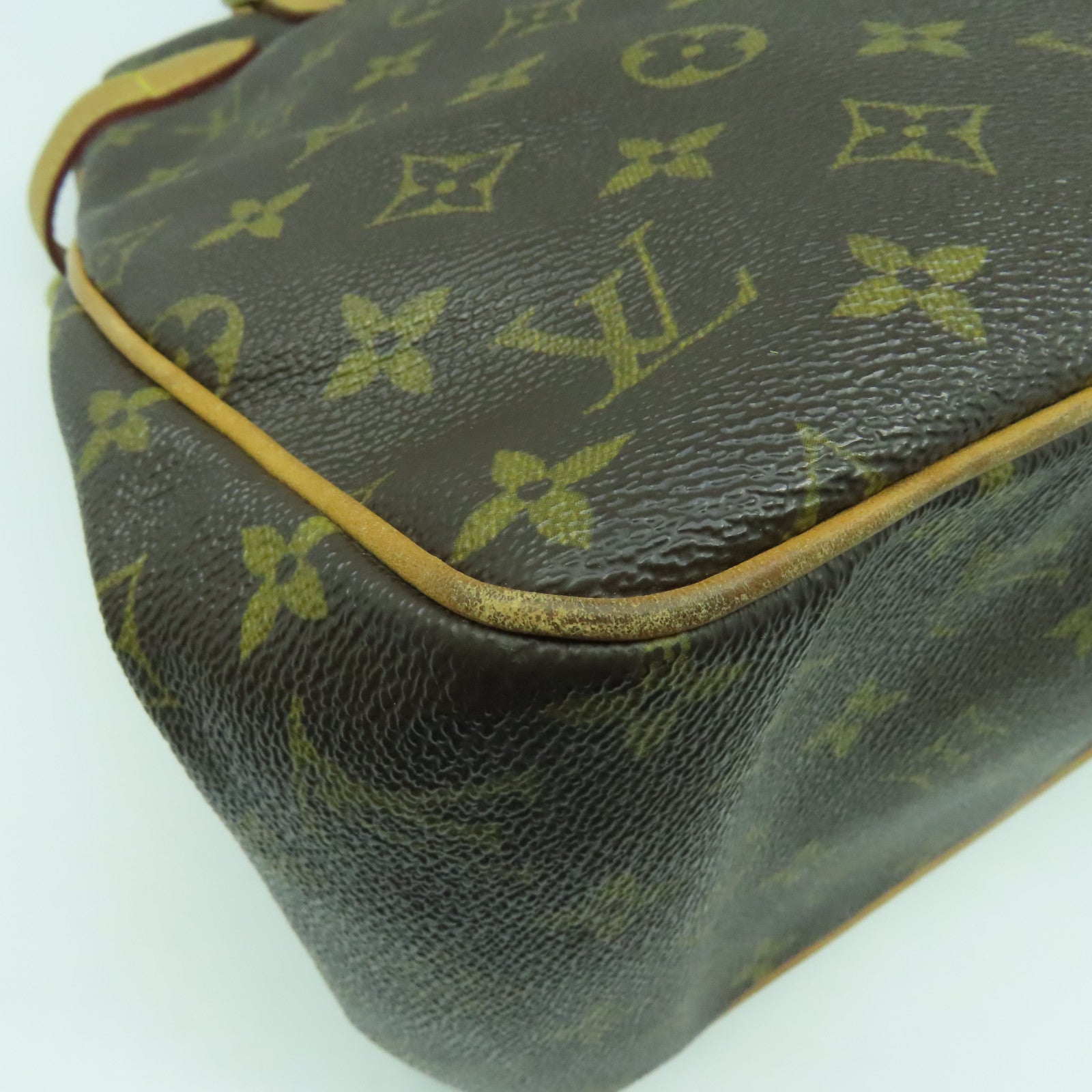 LOUIS VUITTON 【激減優惠】Monogram Batignolles Vertical金扣肩背袋啡色