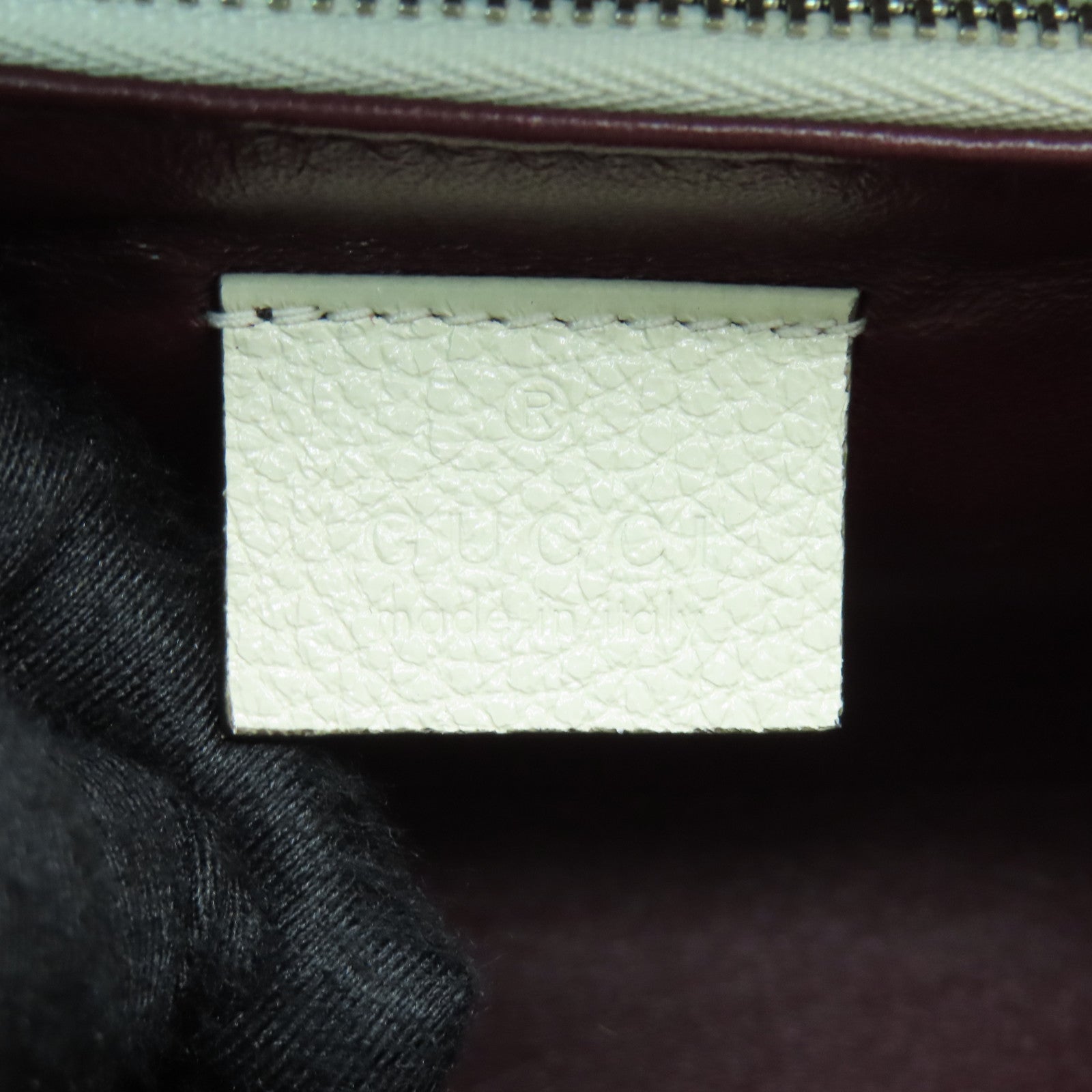 GUCCI 牛皮皮革2 Way Shoulder銀扣/金扣手挽肩背兩用袋白色