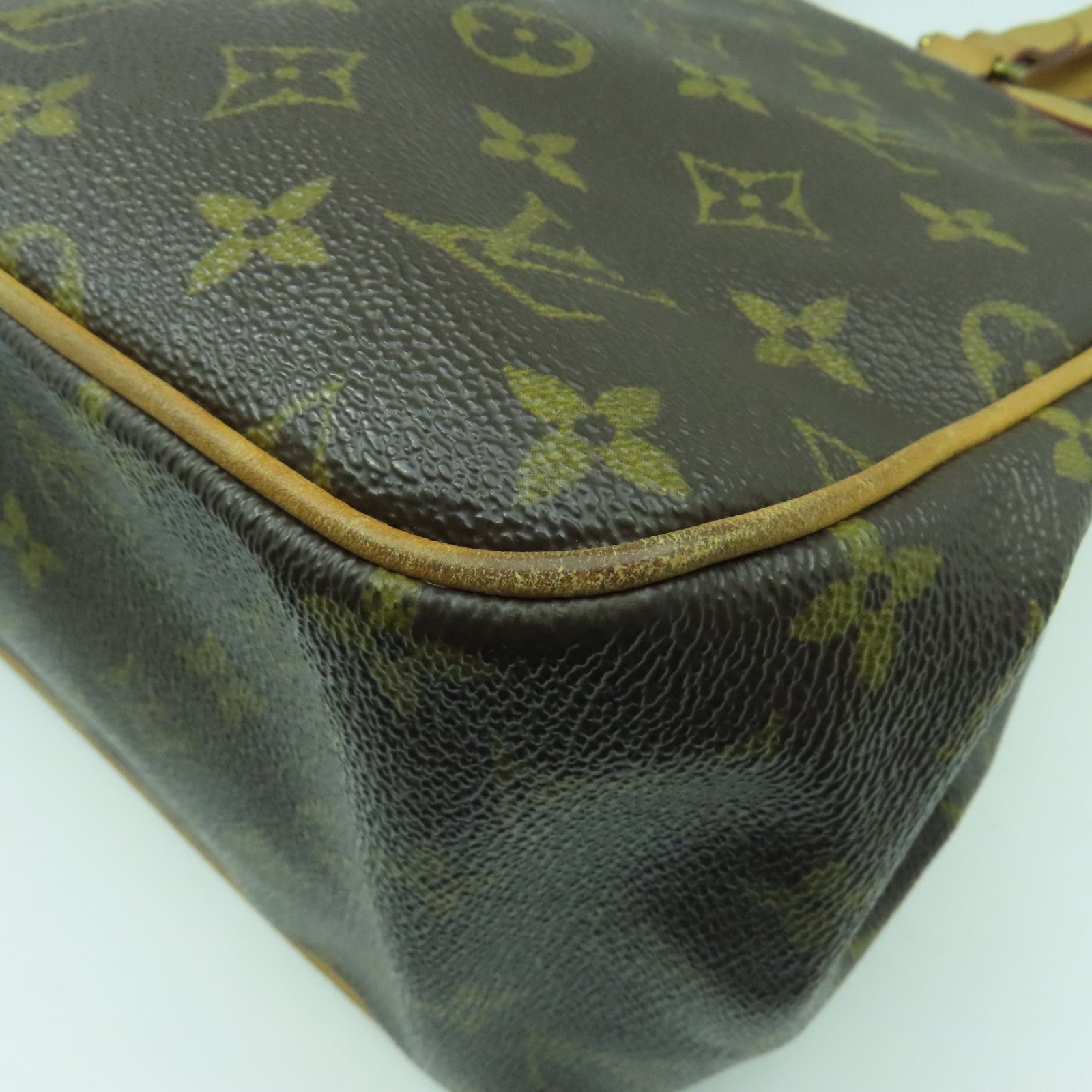LOUIS VUITTON 【激減優惠】Monogram Batignolles Vertical金扣肩背袋啡色