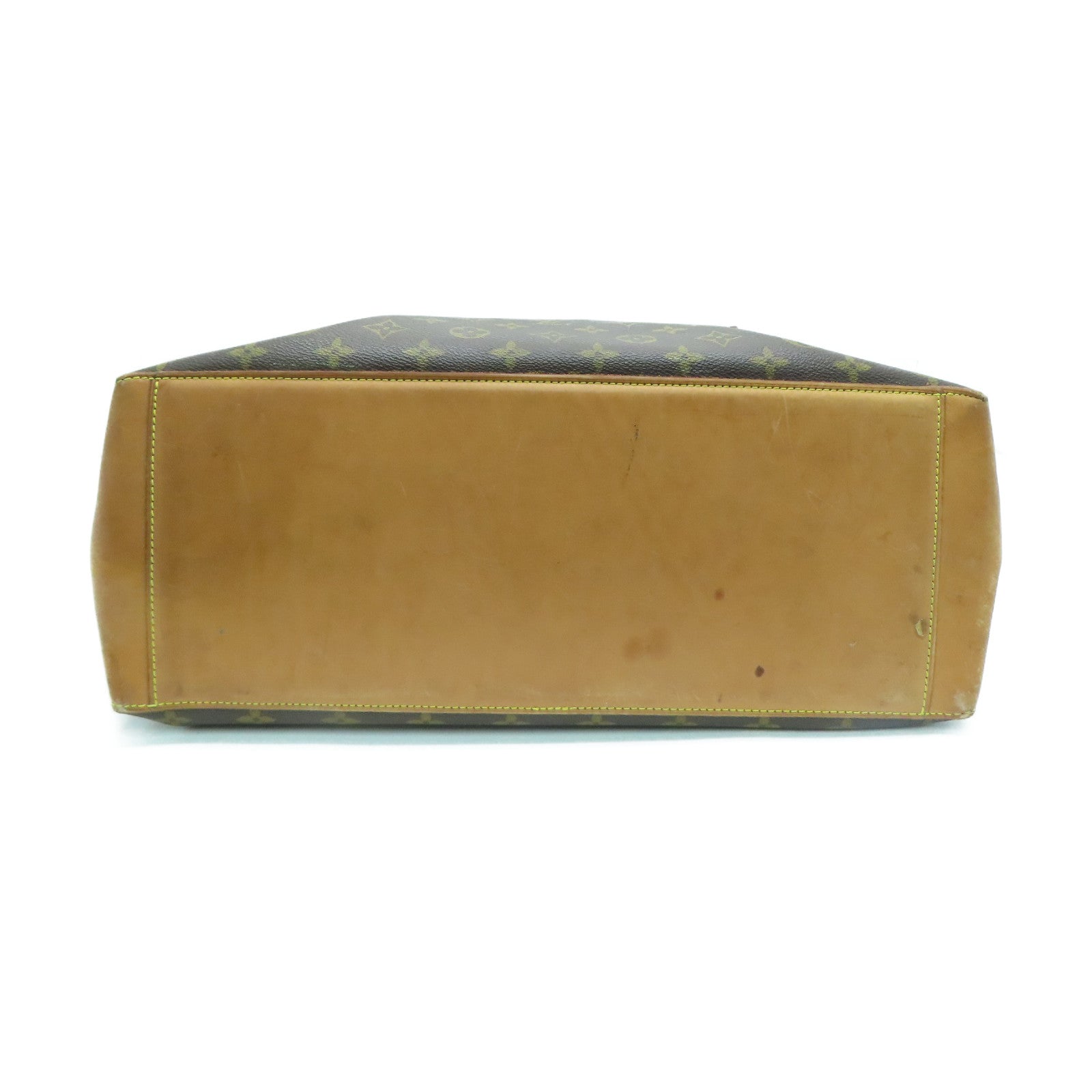 LOUIS VUITTON Monogram Cabas Alto金扣手挽袋啡色
