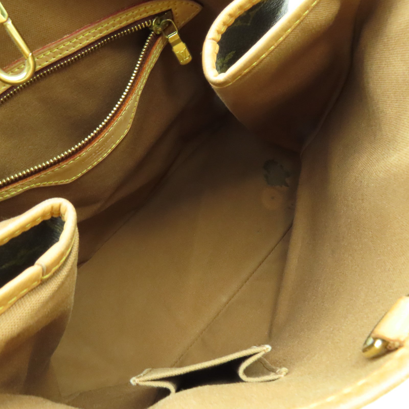 LOUIS VUITTON 【激減優惠】Monogram Batignolles Vertical金扣肩背袋啡色