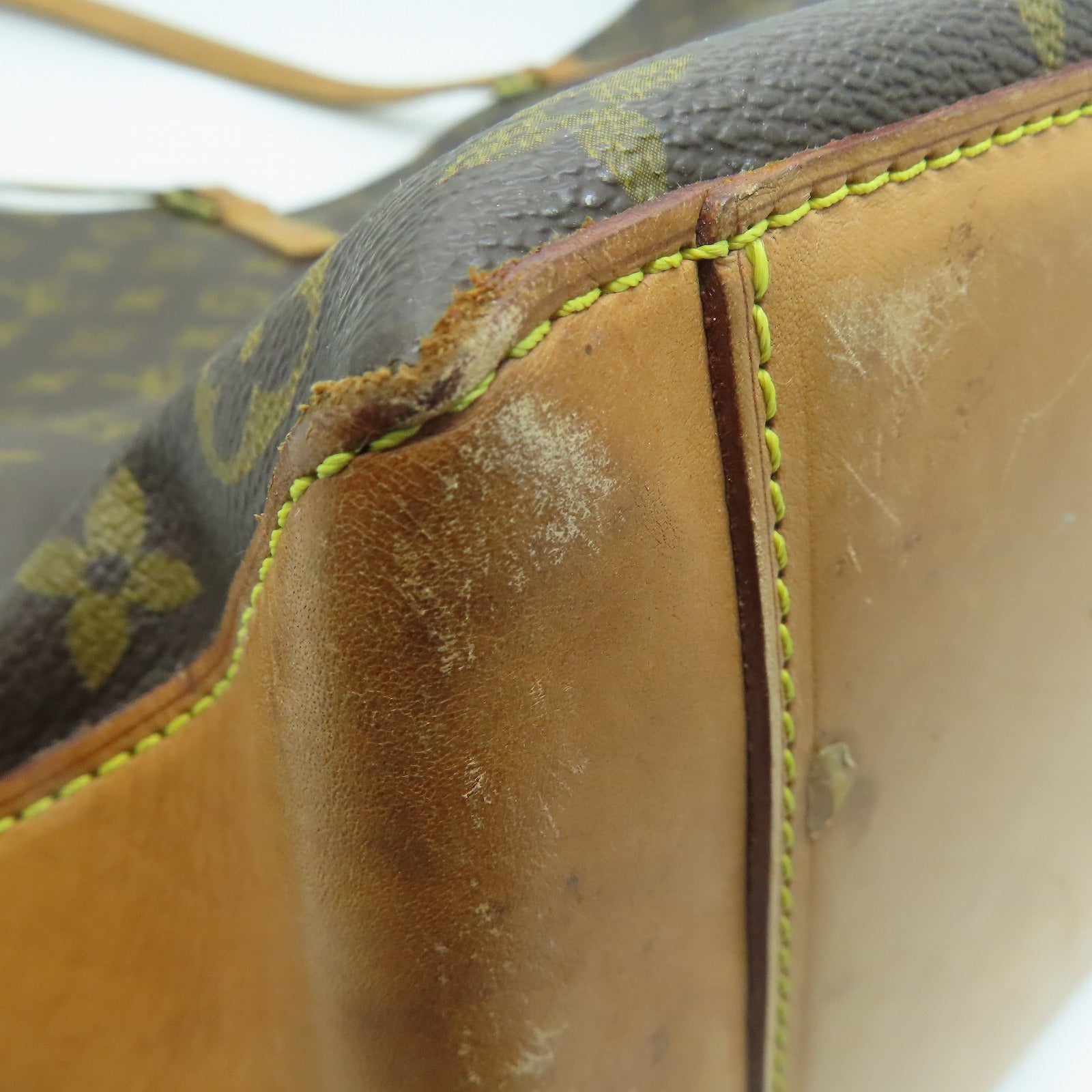 LOUIS VUITTON Monogram Cabas Alto金扣手挽袋啡色
