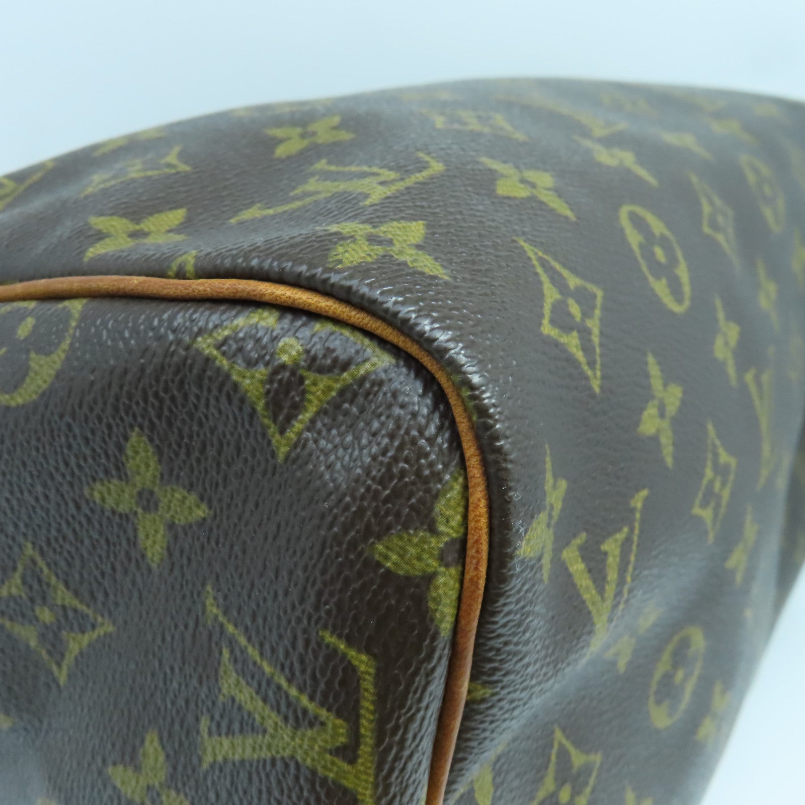LOUIS VUITTON 【激減優惠】Monogram Speedy 30金扣手挽袋啡色