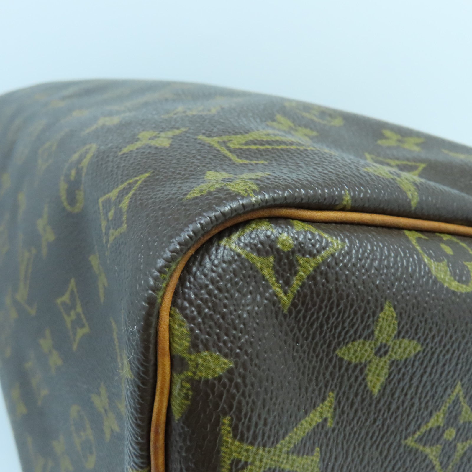 LOUIS VUITTON 【激減優惠】Monogram Speedy 30金扣手挽袋啡色