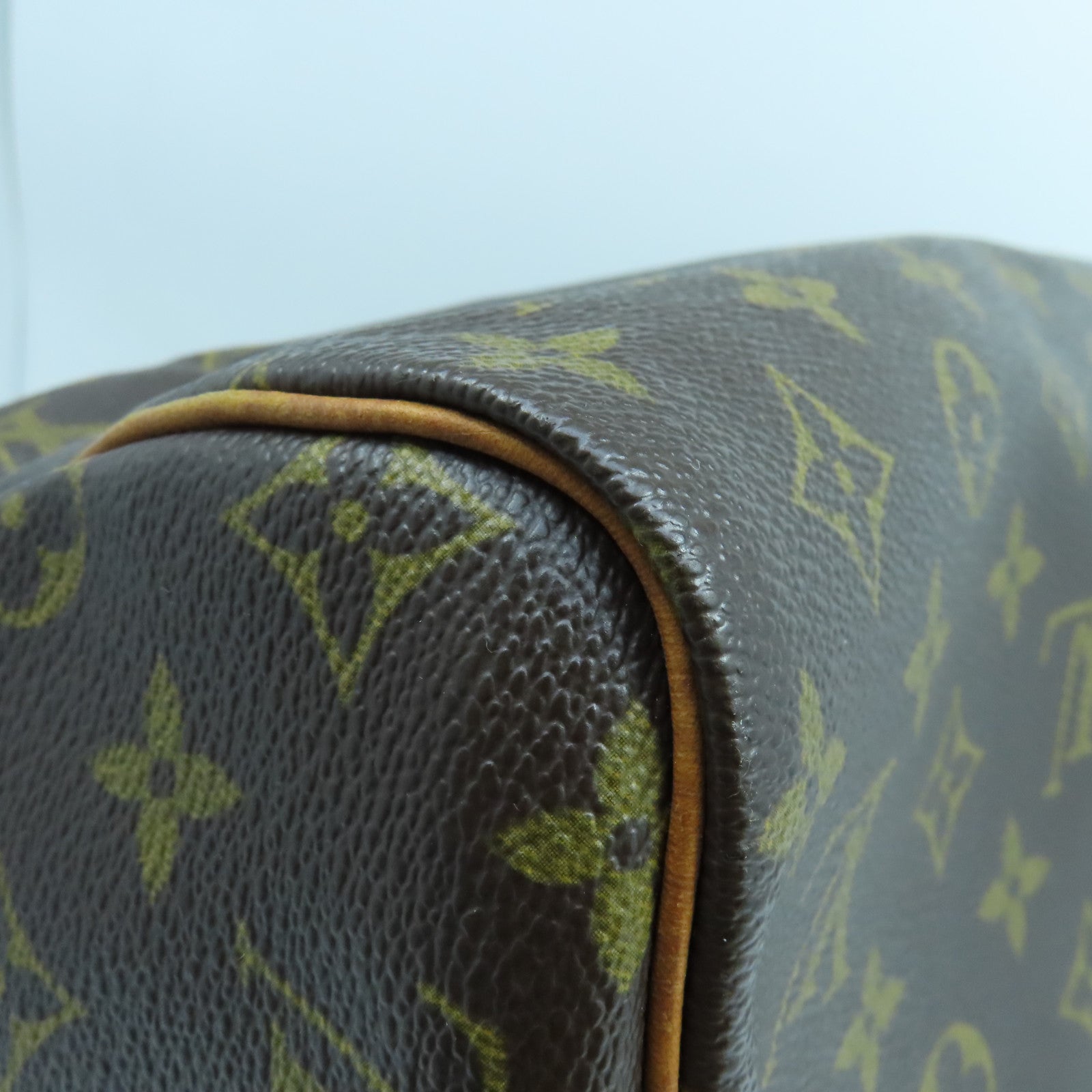 LOUIS VUITTON 【激減優惠】Monogram Speedy 30金扣手挽袋啡色