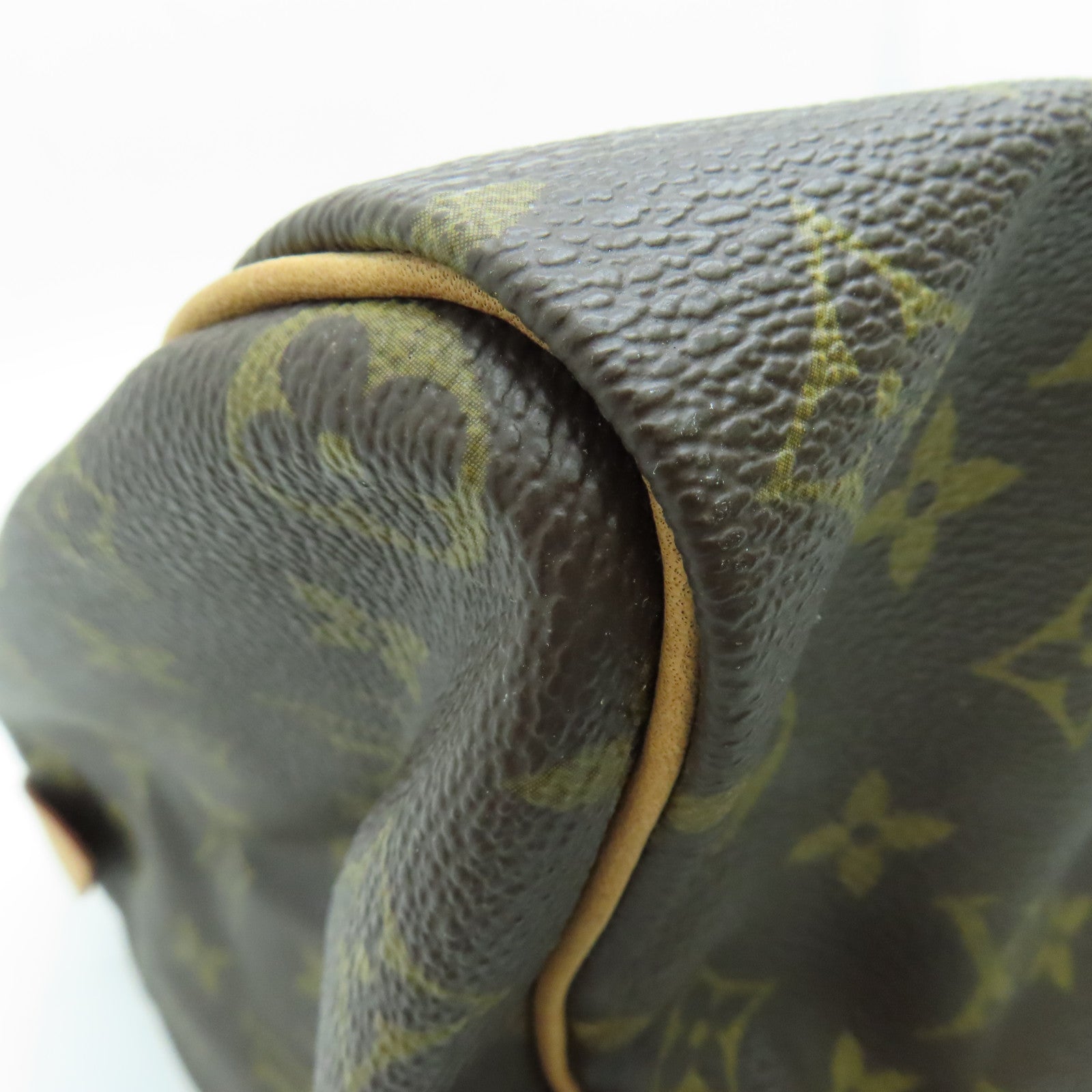 LOUIS VUITTON 【激減優惠】Monogram Speedy 35金扣手挽袋啡色