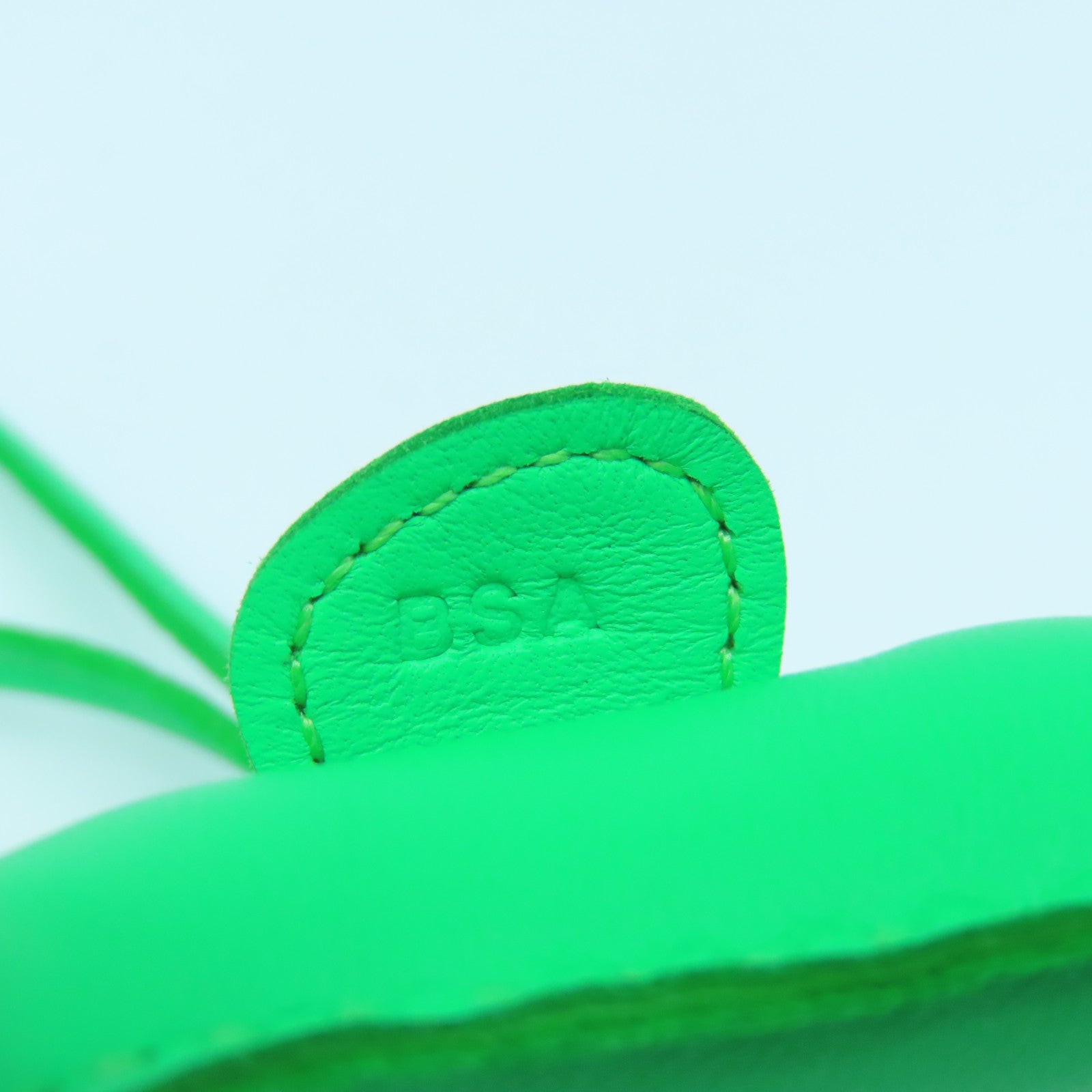 HERMES Veau Swift Leather Rodeo PM Charm Green
