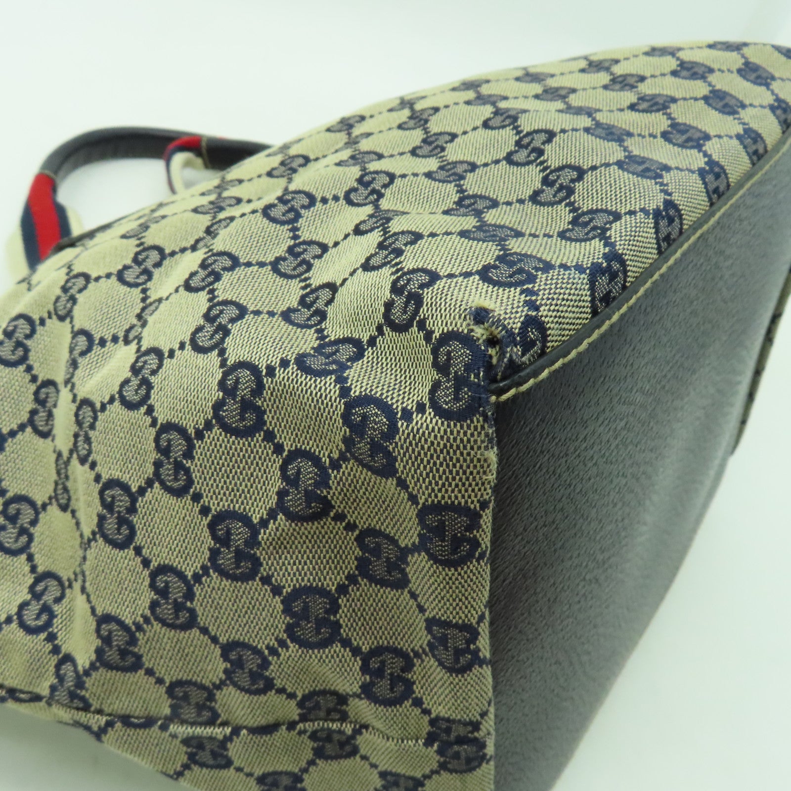GUCCI 帆布Hand Bag手挽袋深藍色