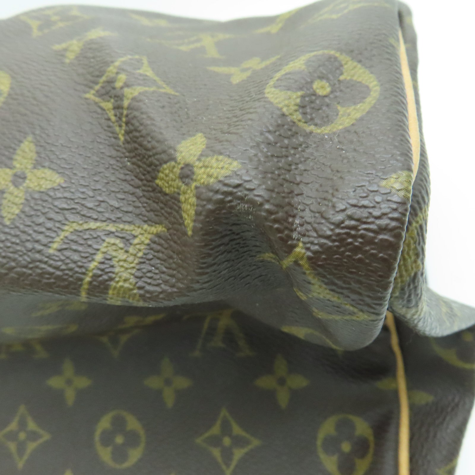 LOUIS VUITTON 【激減優惠】Monogram Speedy 35金扣手挽袋啡色