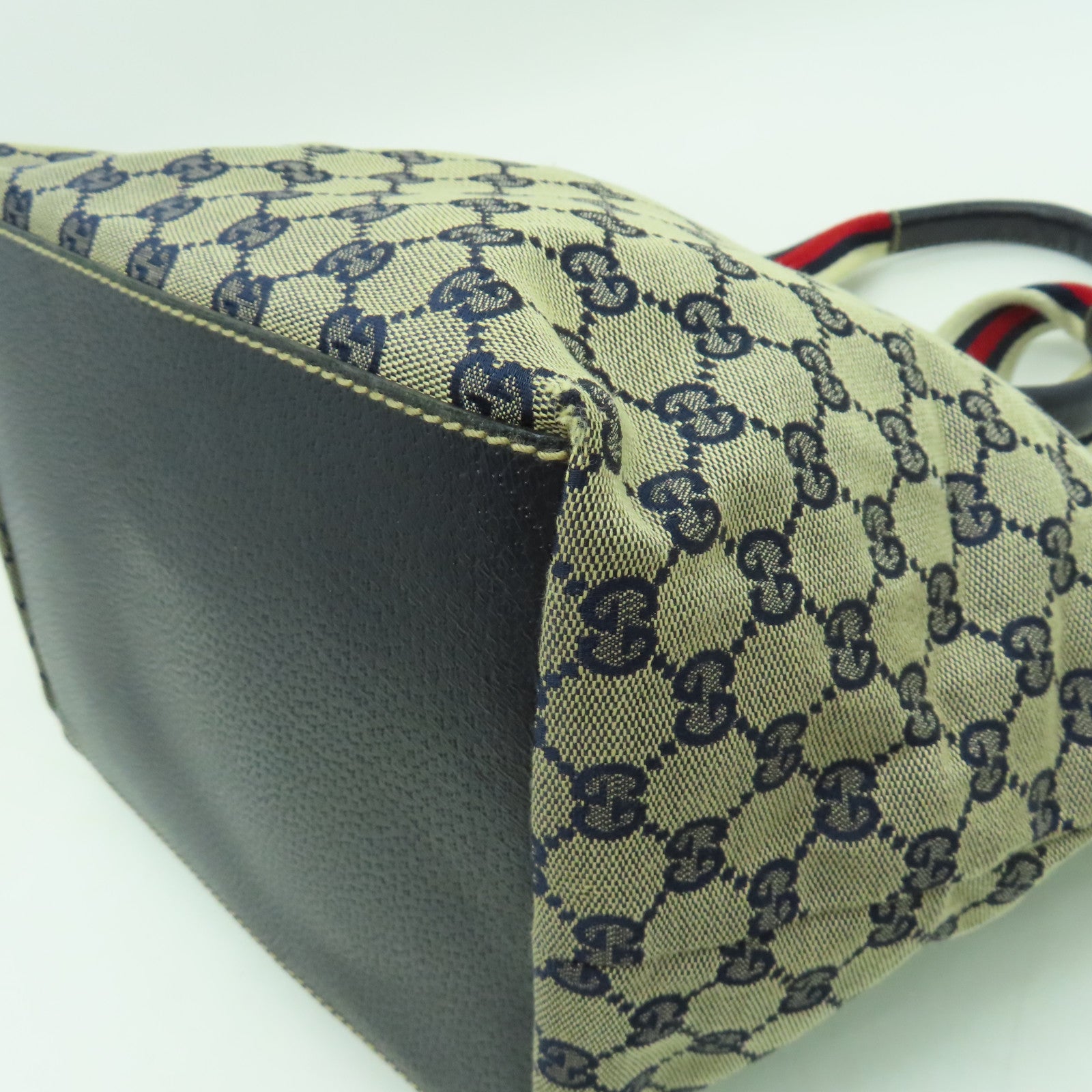 GUCCI 帆布Hand Bag手挽袋深藍色