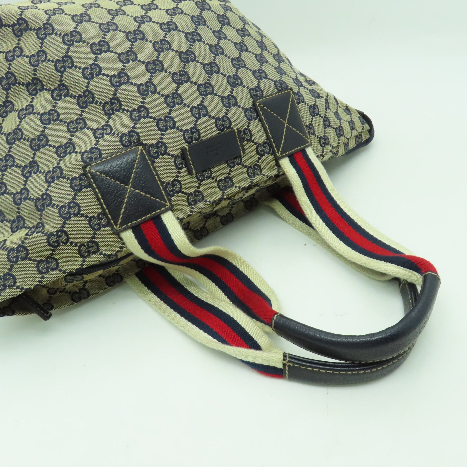 GUCCI 帆布Hand Bag手挽袋深藍色