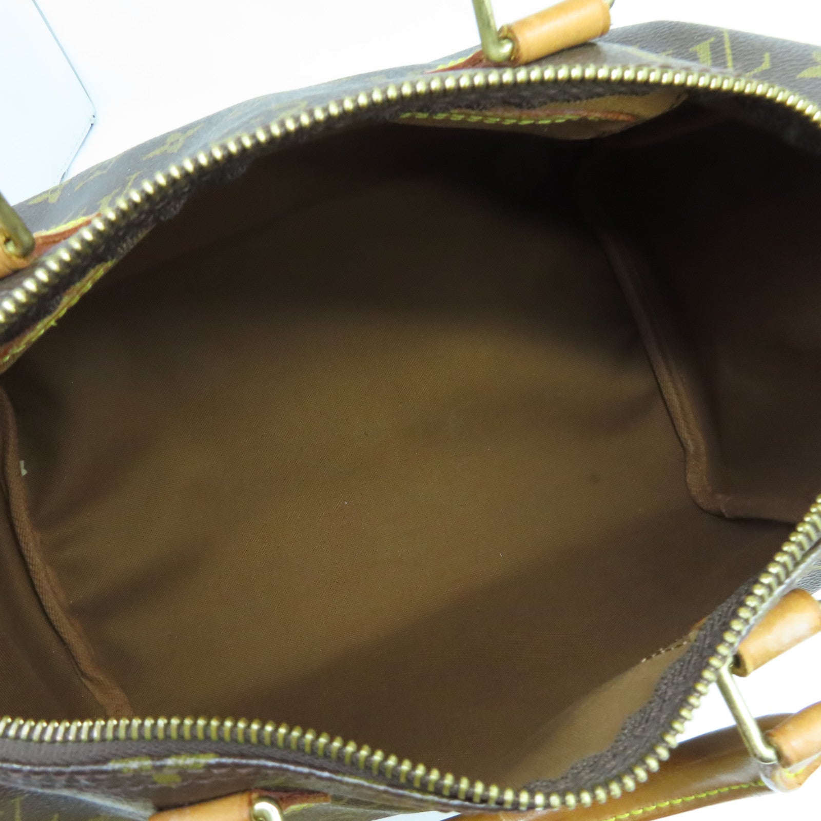 LOUIS VUITTON 【激減優惠】Monogram Speedy 30金扣手挽袋啡色
