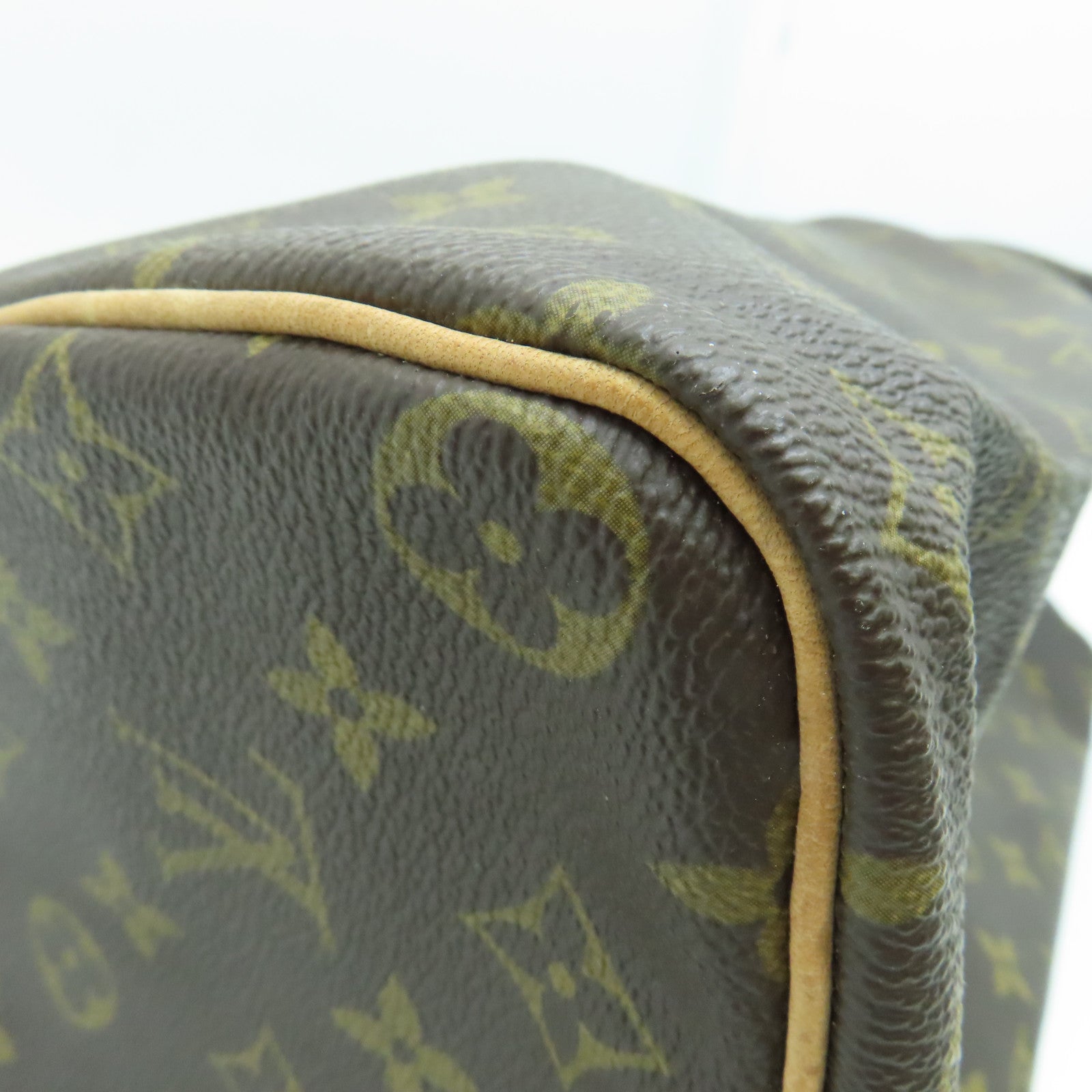 LOUIS VUITTON 【激減優惠】Monogram Speedy 35金扣手挽袋啡色