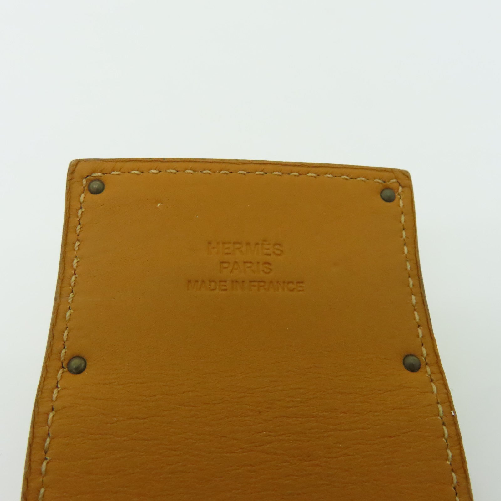 HERMES 【激減優惠】Epsom皮革Kelly Dog Extremes Bracelet金扣手鐲Rouge紅色