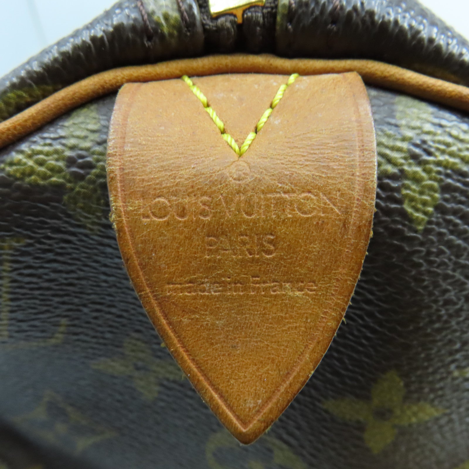 LOUIS VUITTON 【激減優惠】Monogram Speedy 30金扣手挽袋啡色