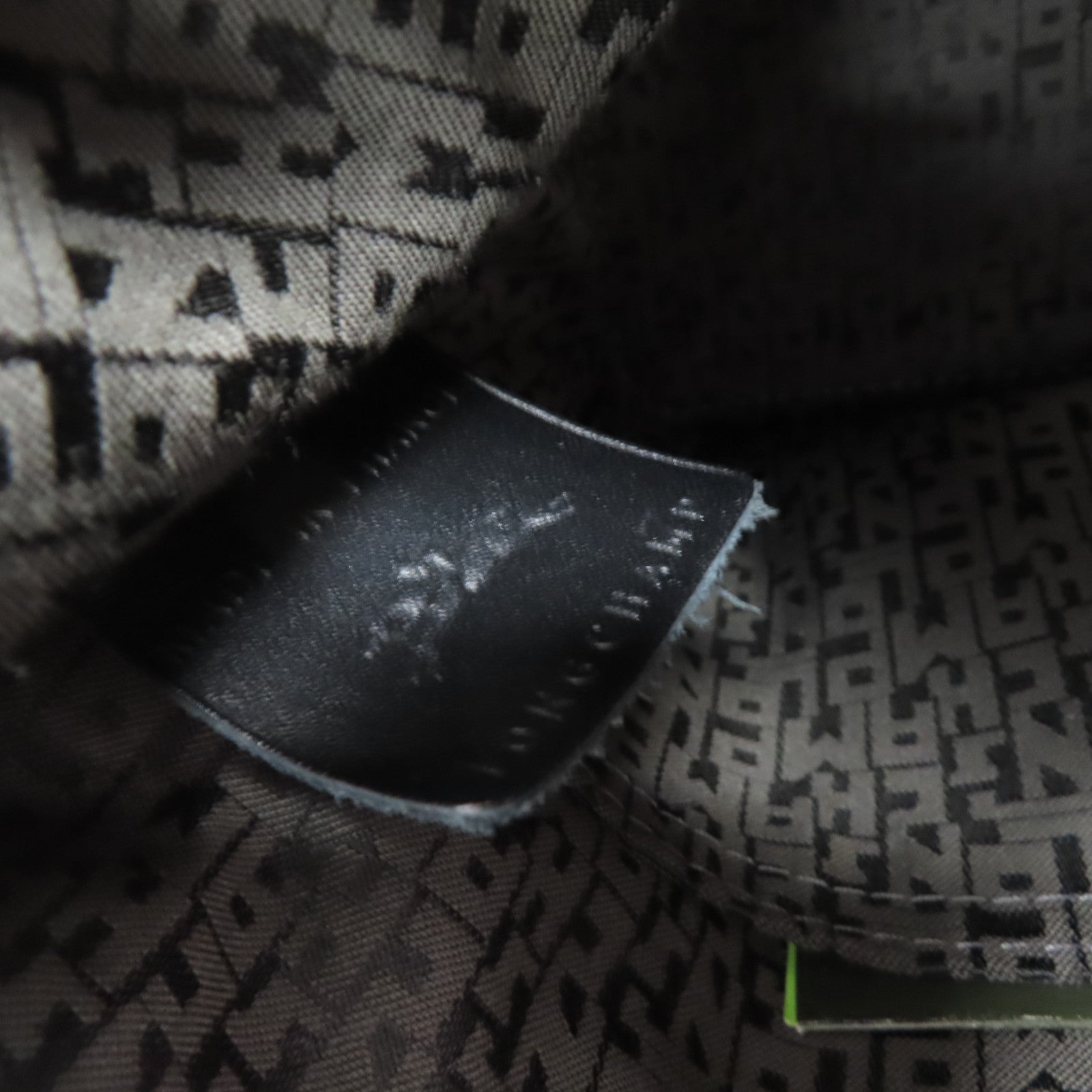 Longchamp 牛皮皮革2 Way Shoulder金扣手挽肩背兩用袋黑色