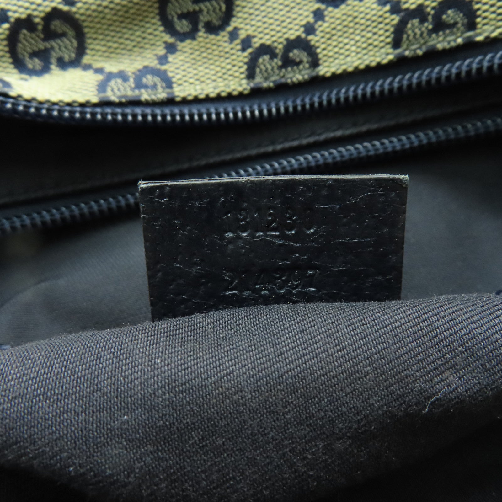 GUCCI 帆布Hand Bag手挽袋深藍色
