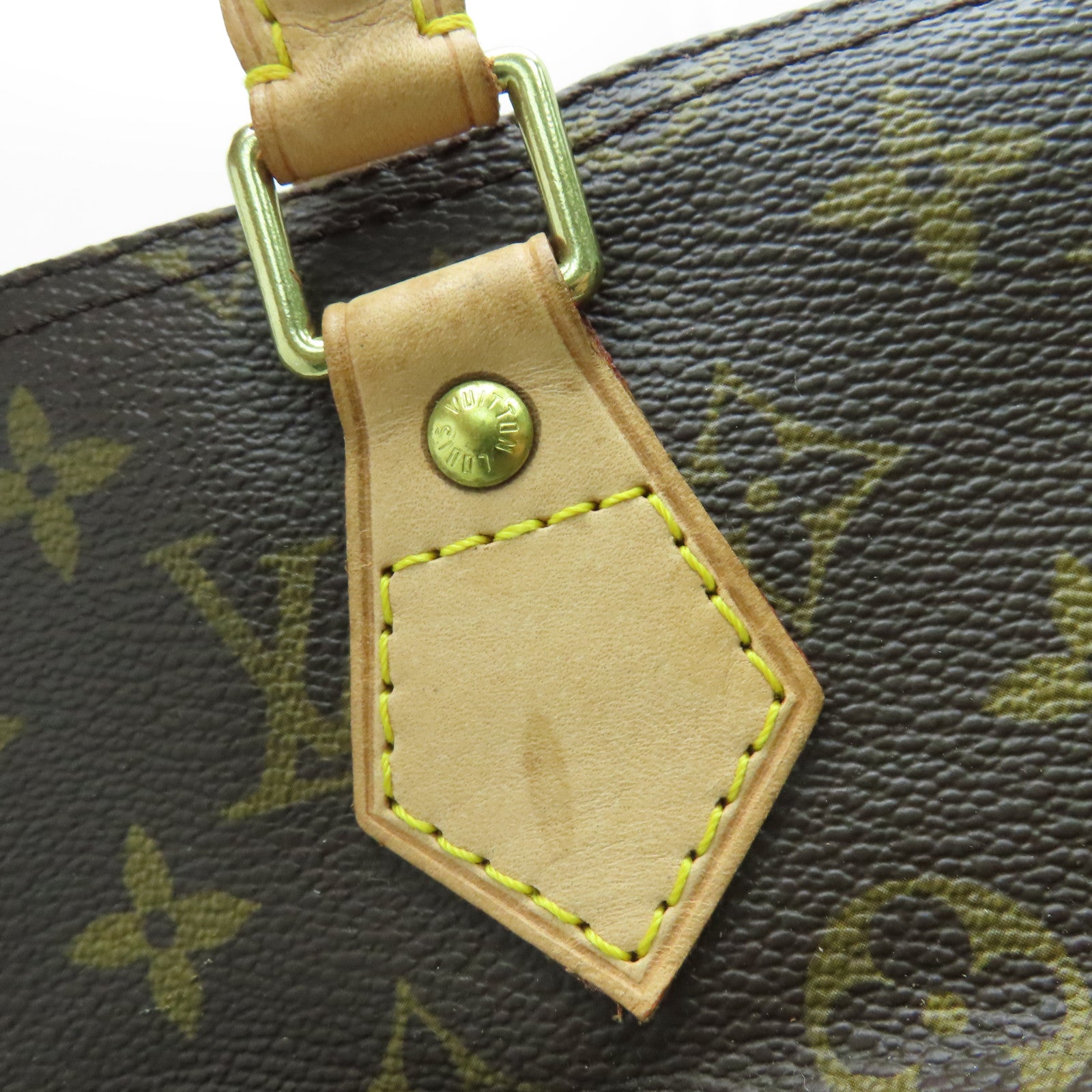 LOUIS VUITTON 【激減優惠】Monogram Speedy 35金扣手挽袋啡色