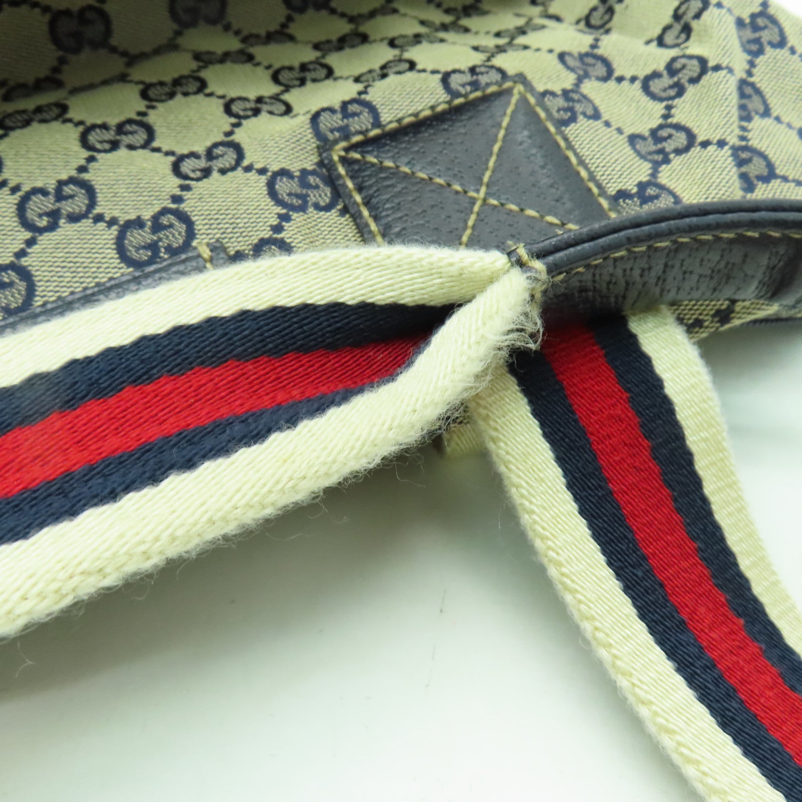 GUCCI 帆布Hand Bag手挽袋深藍色