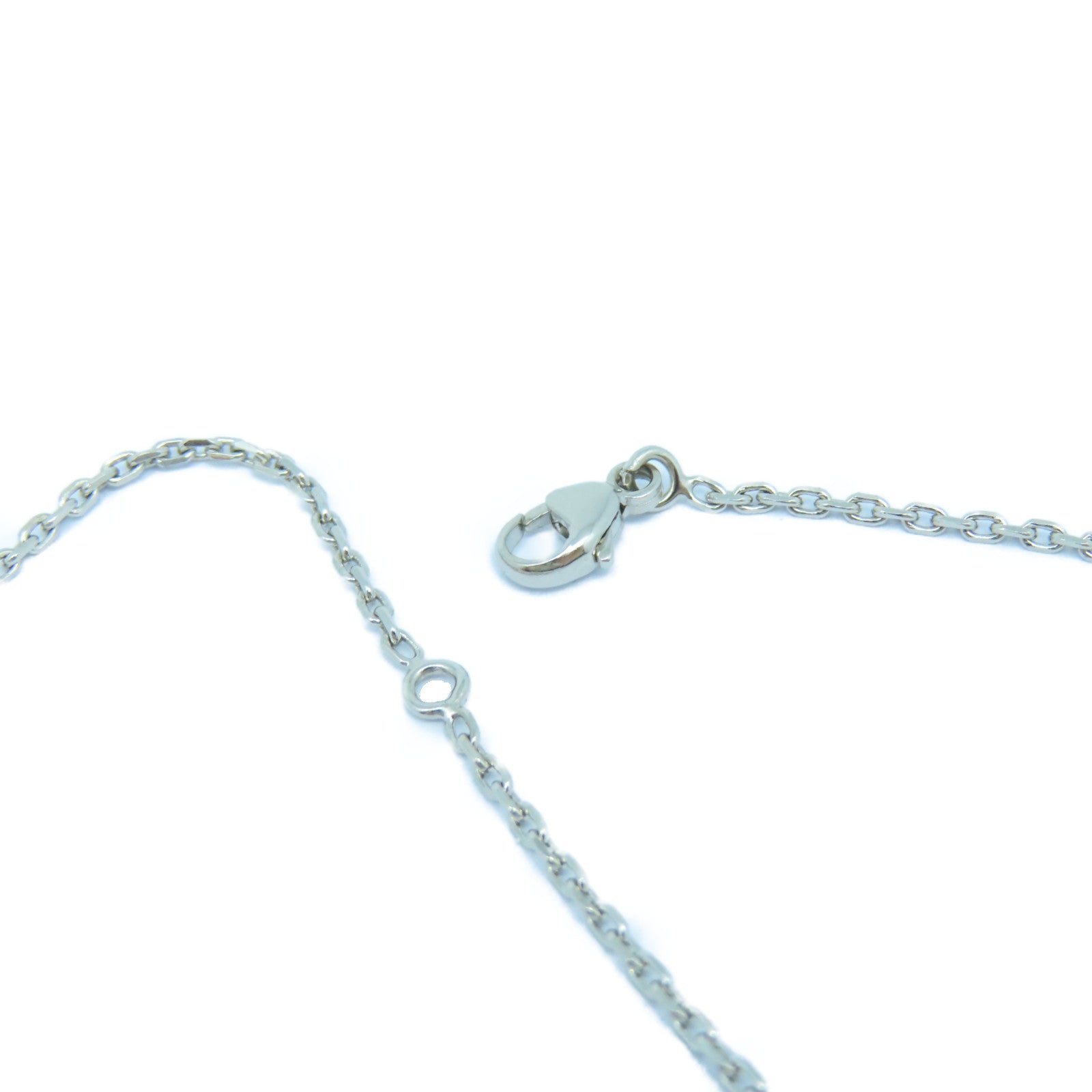 HERMES 金屬Eileen Necklace項鍊黑色/銀色