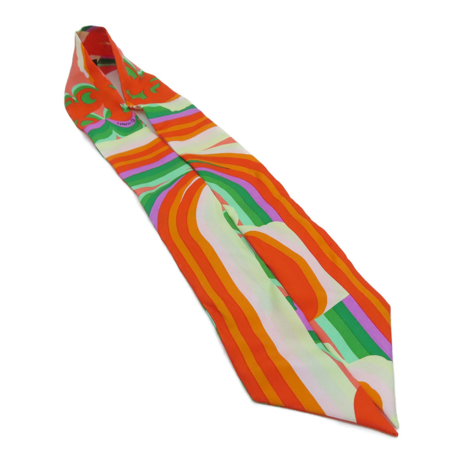 HERMES Silk Twilly Scarf Color