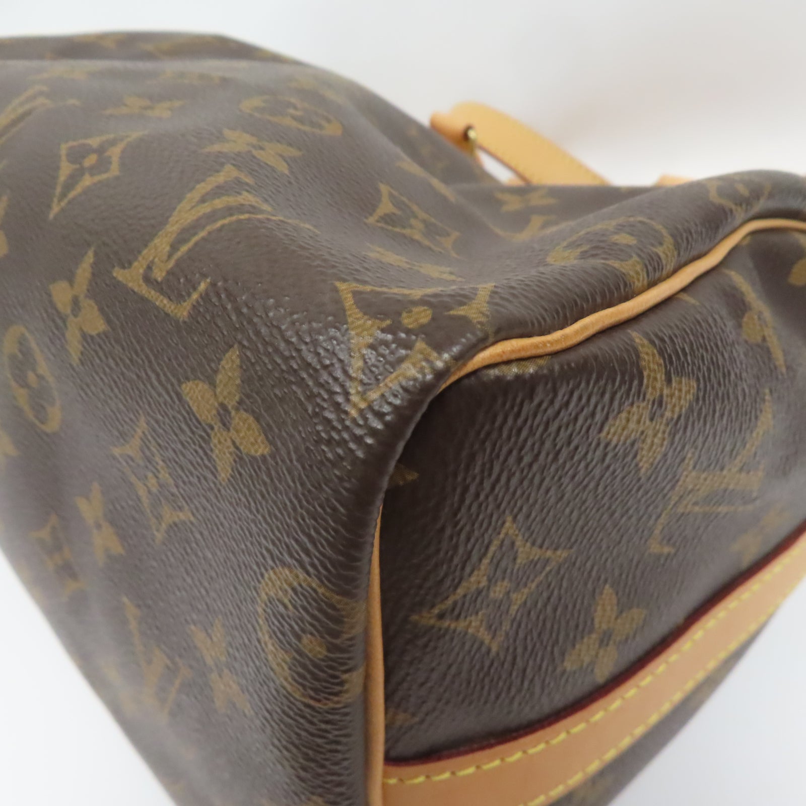 LOUIS VUITTON Monogram Speedy Bandouliere 25金扣手挽肩背兩用袋啡色
