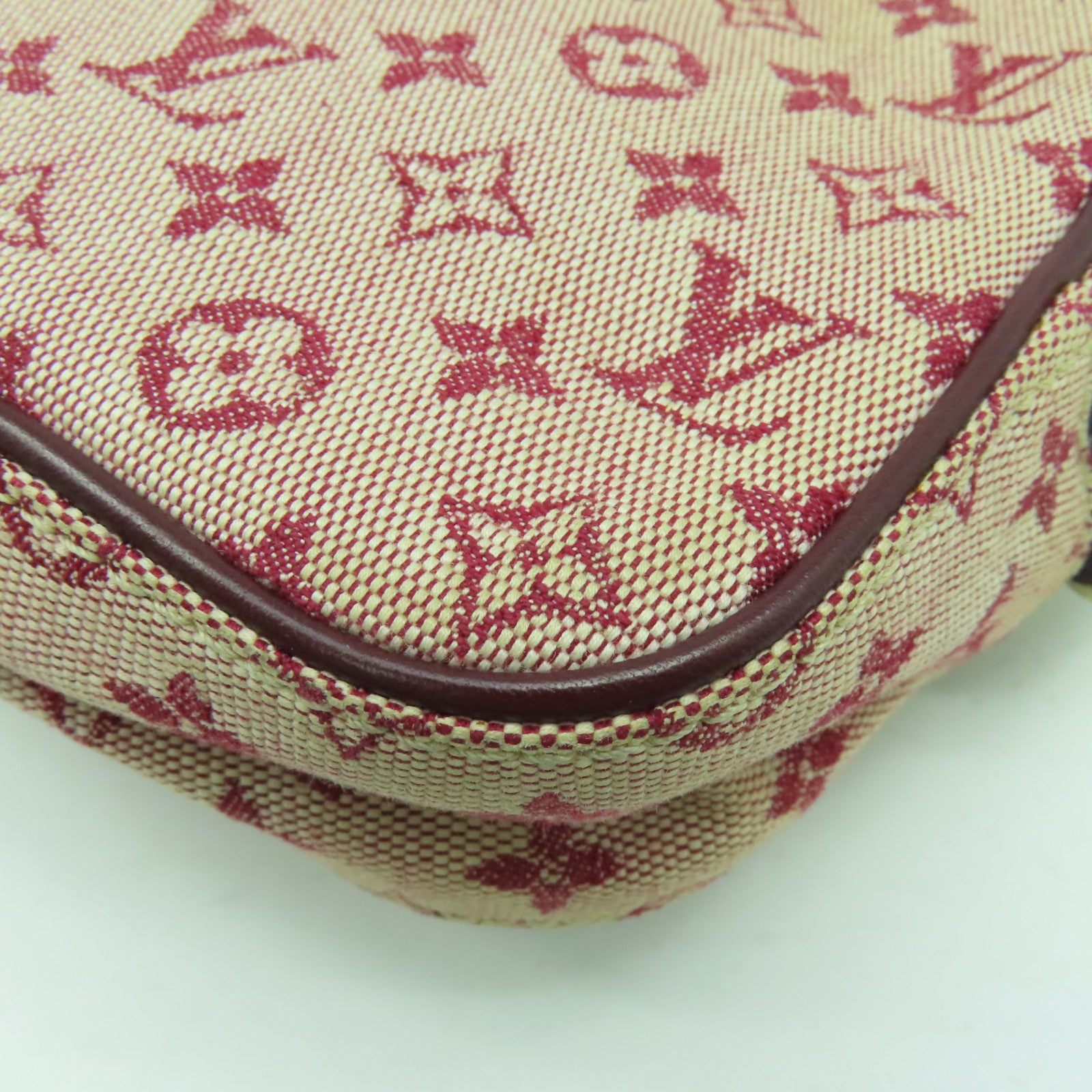 LOUIS VUITTON Monogram Mini Juliet金扣肩背袋粉紅色