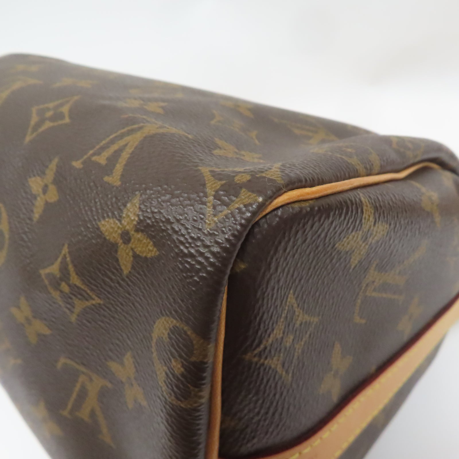 LOUIS VUITTON Monogram Speedy Bandouliere 25金扣手挽肩背兩用袋啡色