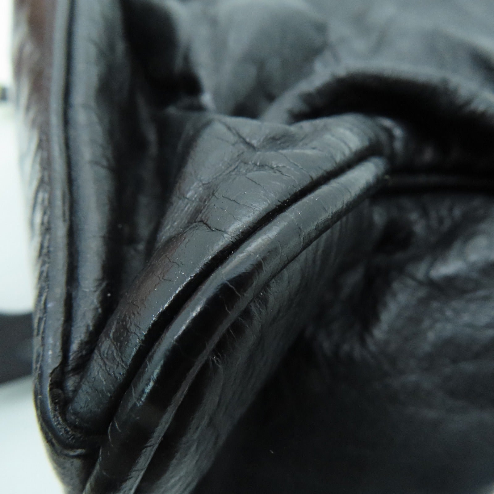 MULBERRY 牛皮皮革2 Way Shoulder Bag金扣手挽肩背两用袋黑色