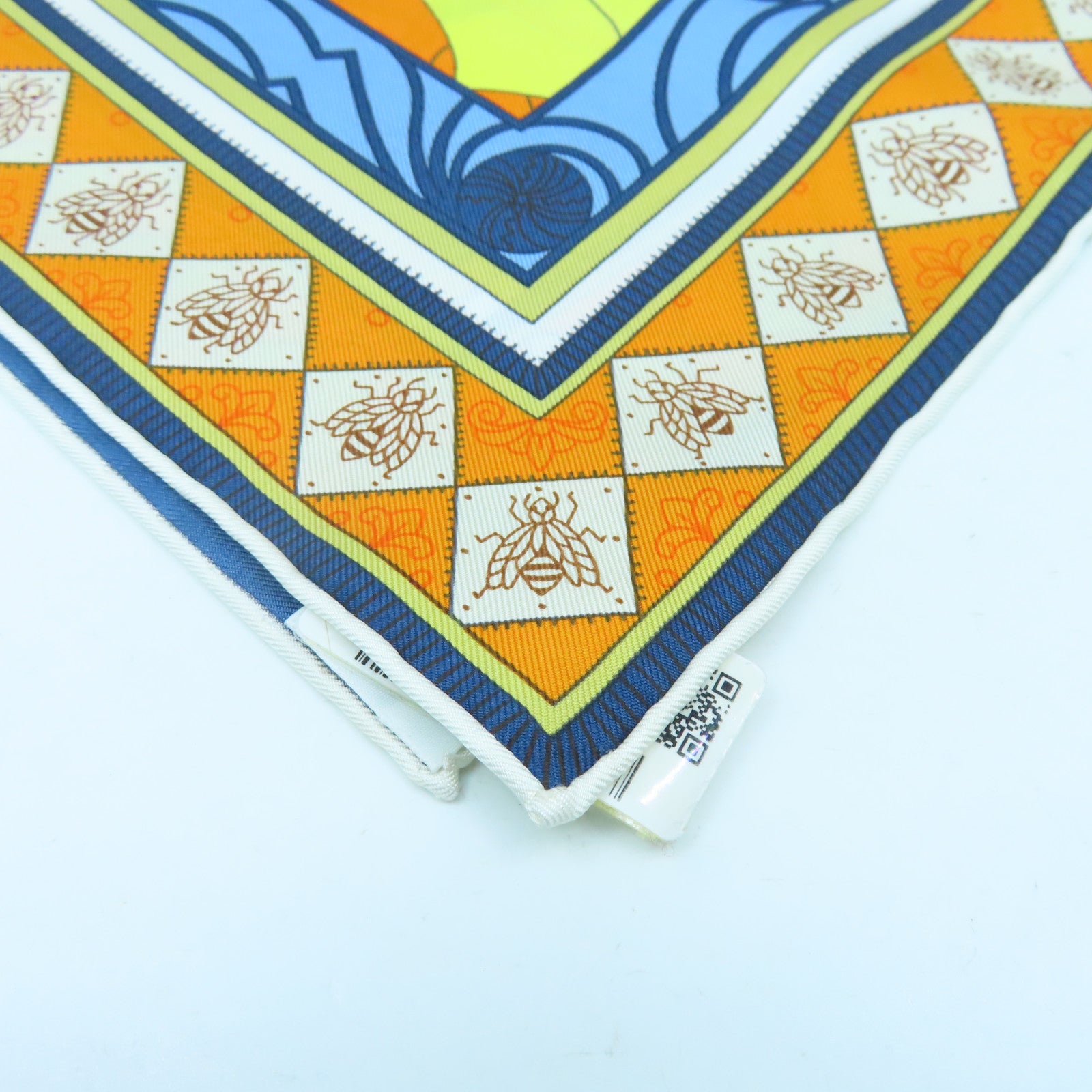 HERMES 丝质Scarf丝巾橙色/彩色