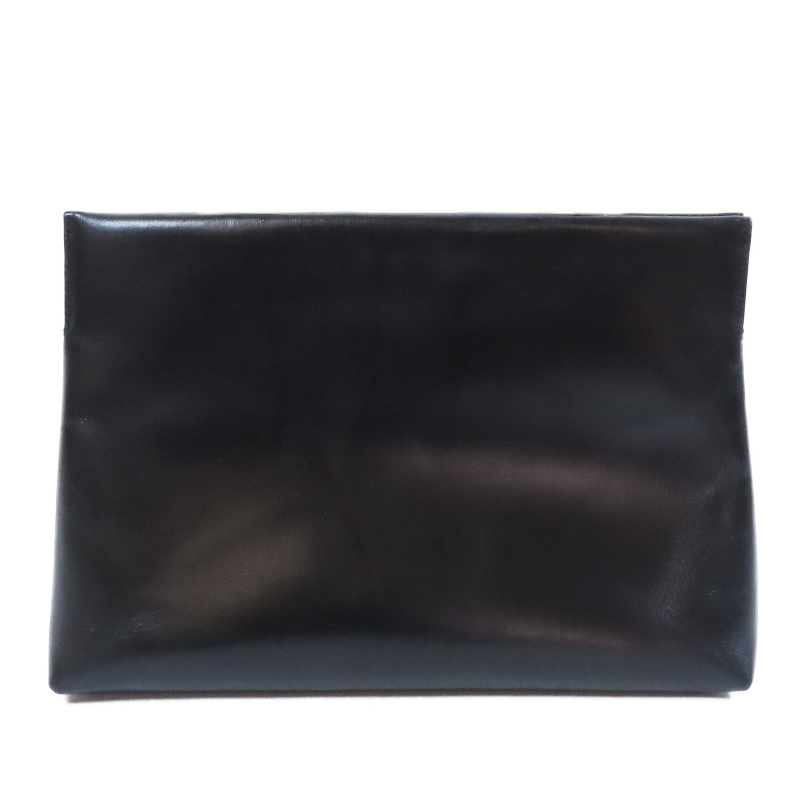 Salvatore Ferragamo 牛皮皮革Shoulder Bag金扣肩背袋黑色