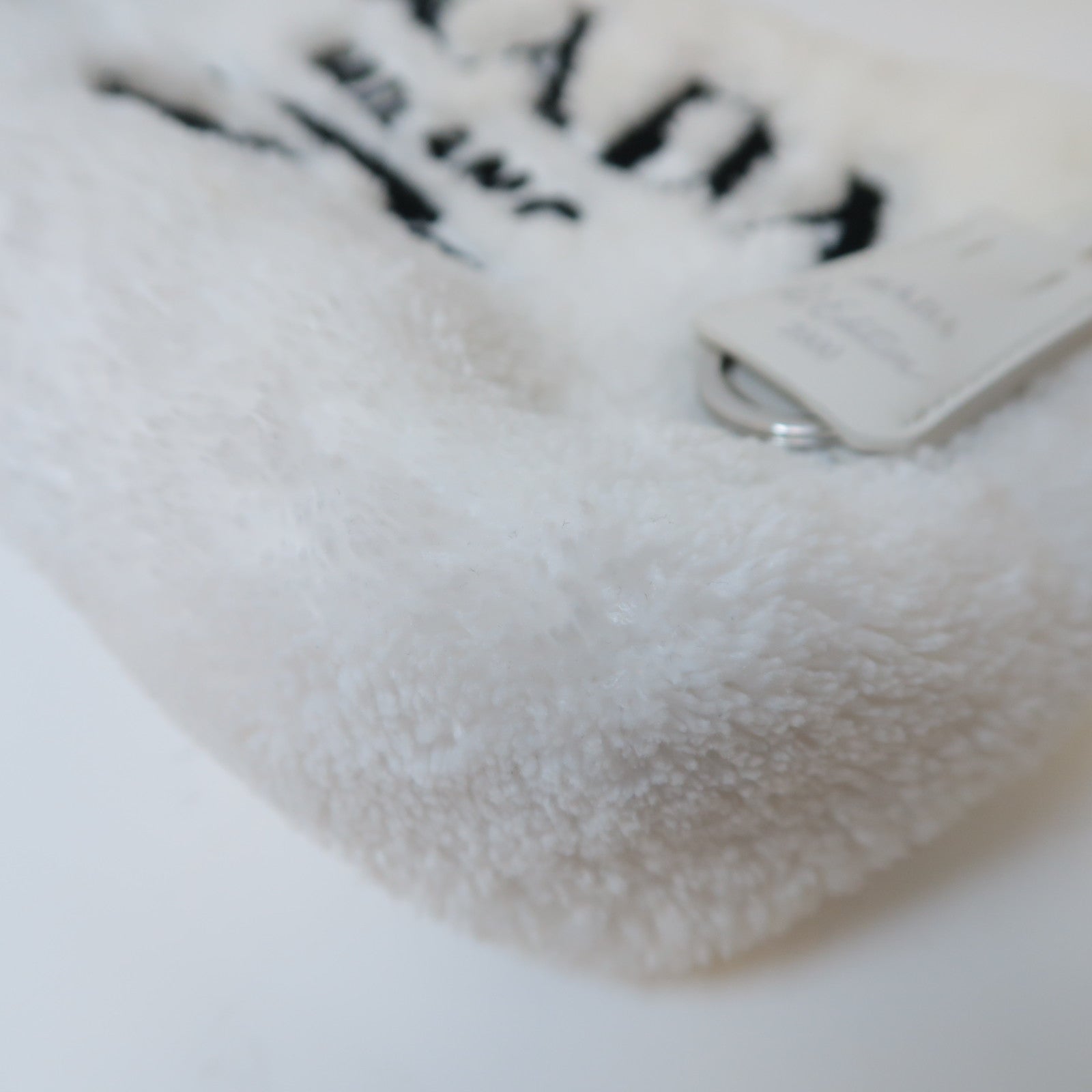 PRADA 布料Handbag銀扣手挽袋白色