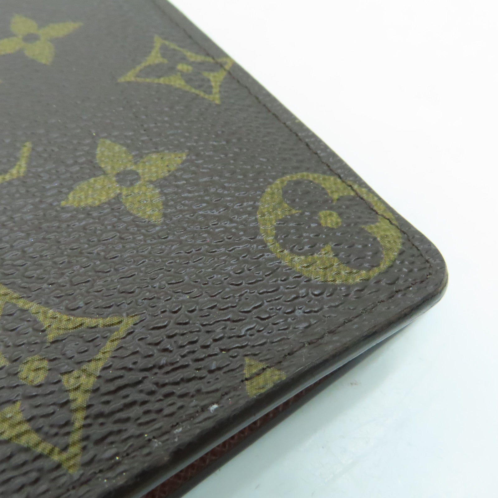 LOUIS VUITTON Monogram Brazza Long Wallet長錢包啡色