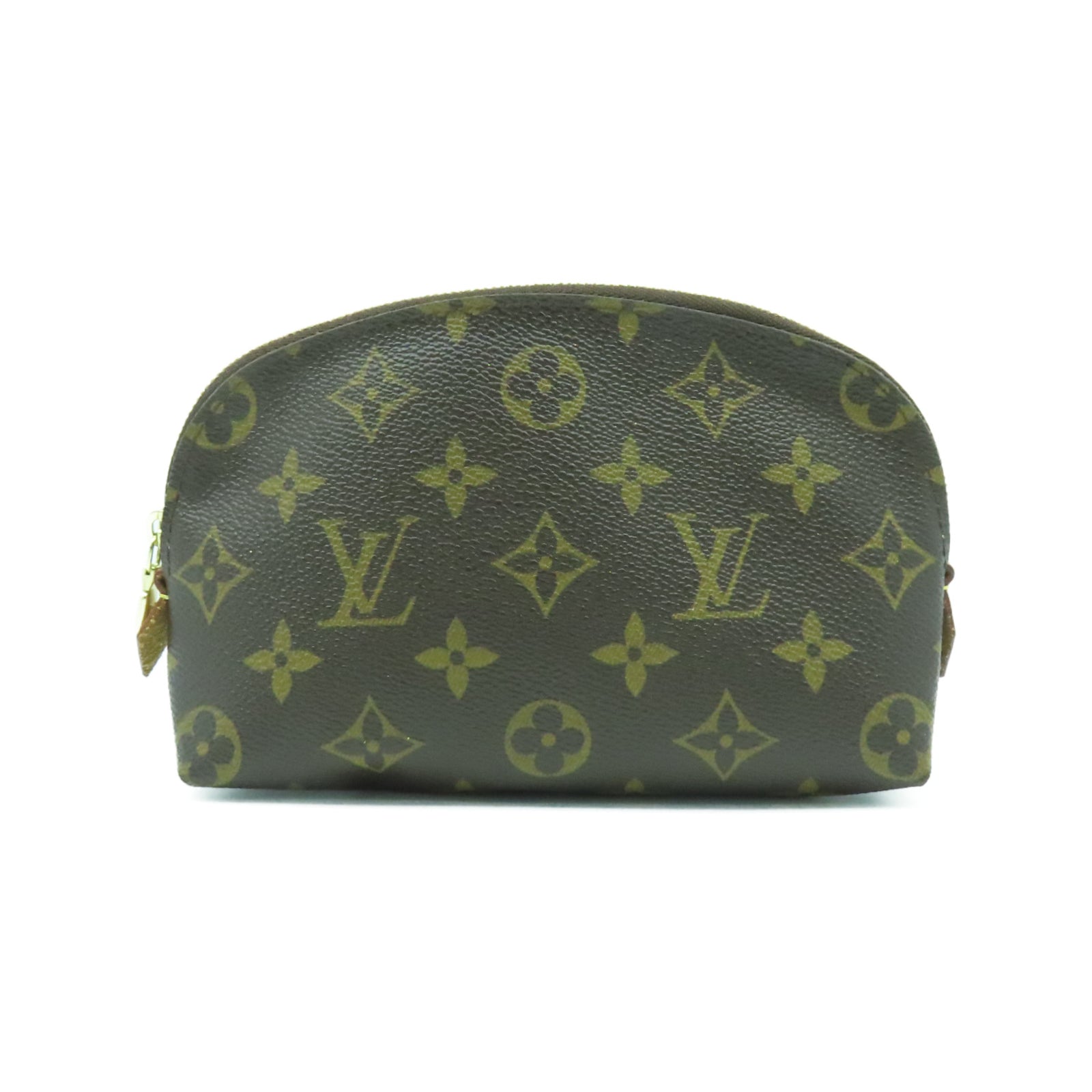 LOUIS VUITTON 【激減優惠】Monogram Pouch金扣手拿包啡色
