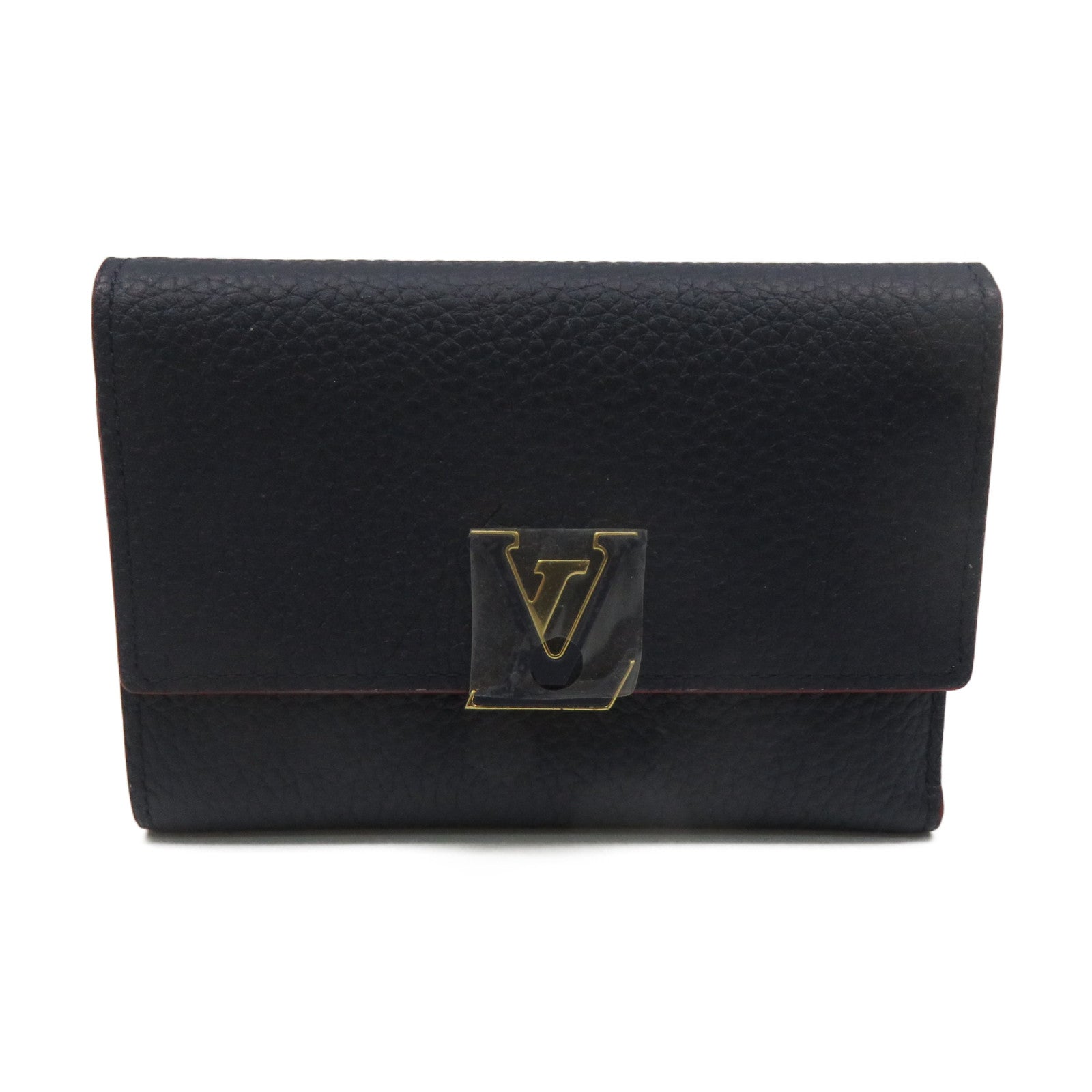 LOUIS VUITTON 【激減優惠】Tourillon Capucines Short Wallet金扣短錢包寶藍色